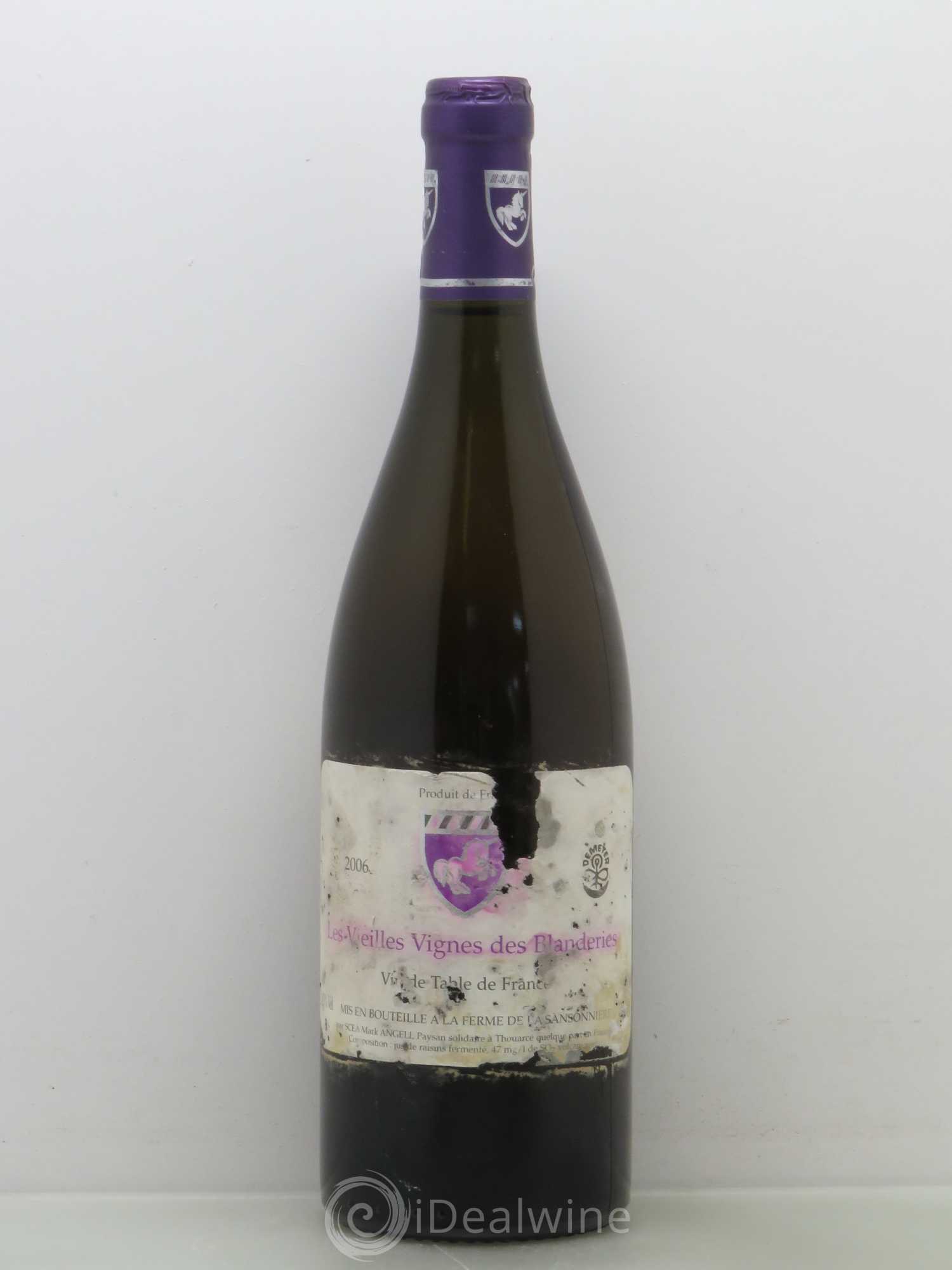 Vin de France Les Vieilles Vignes des Blanderies - Mark Angeli 2006 - Posten von 1 Flasche - 0