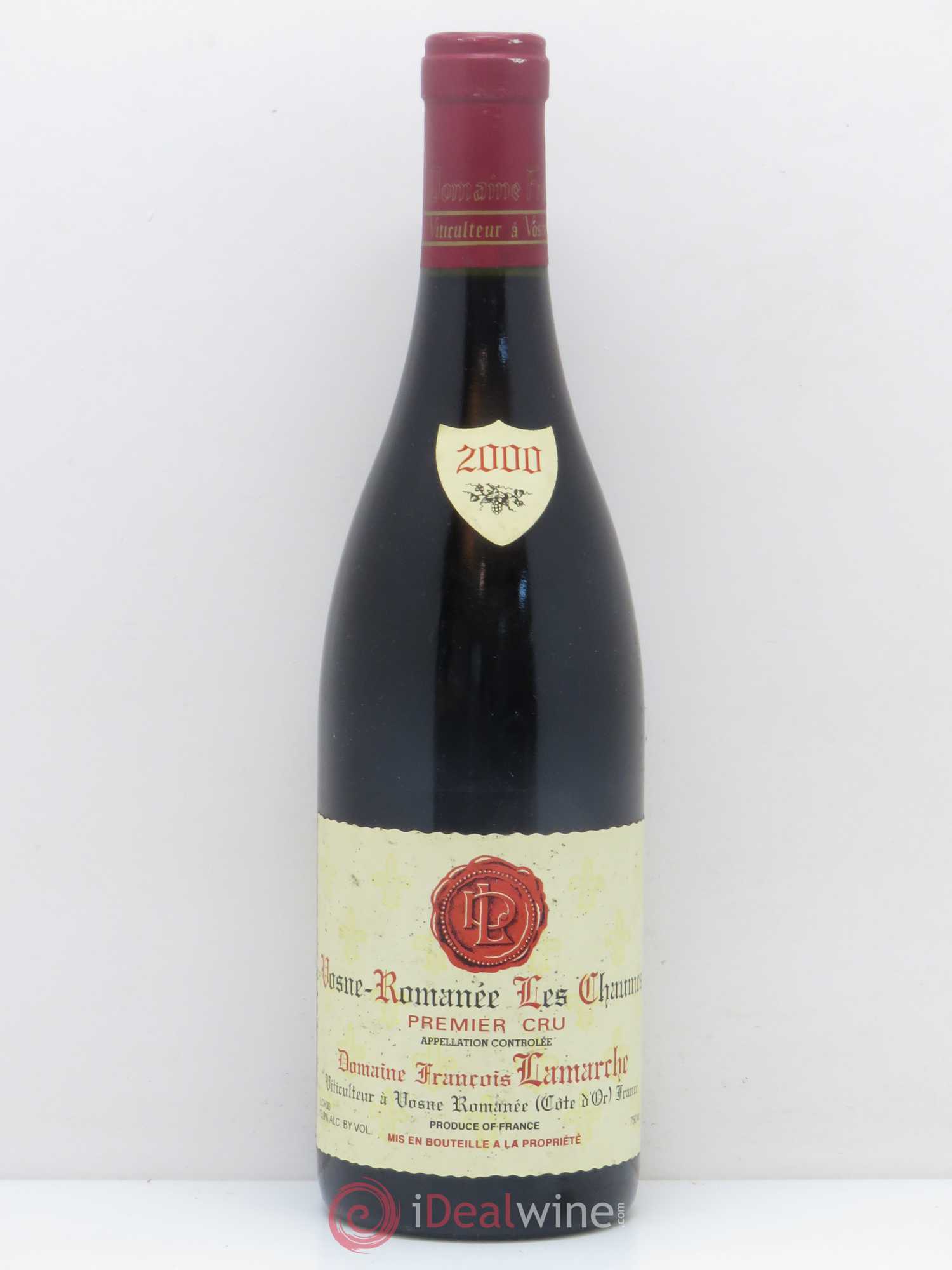 Vosne-Romanée 1er Cru Les Chaumes Lamarche (Domaine) 2000 - Lot de 1 bouteille - 0