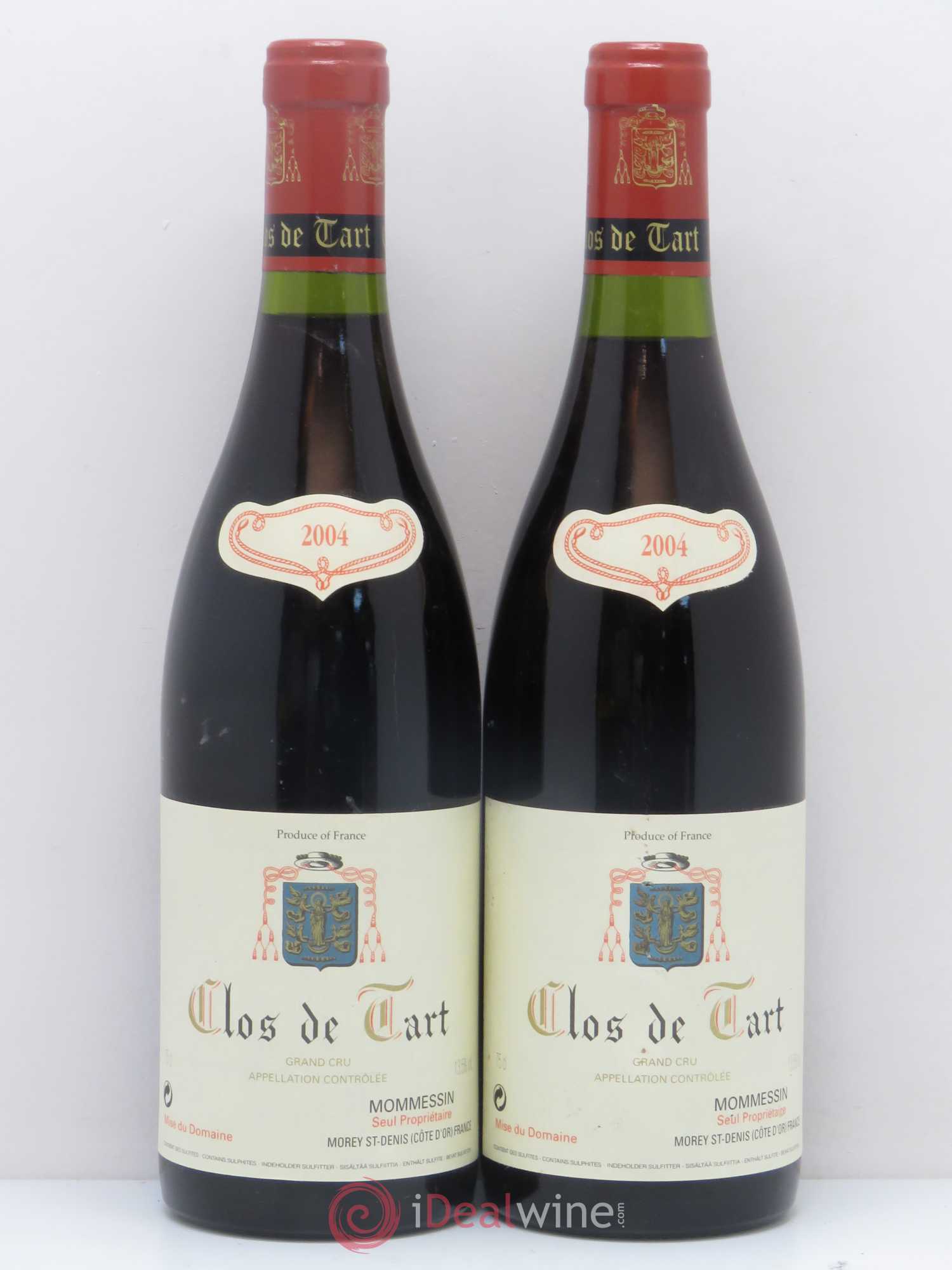 Clos de Tart Grand Cru Clos de Tart 2004 - Lot de 2 bouteilles - 0