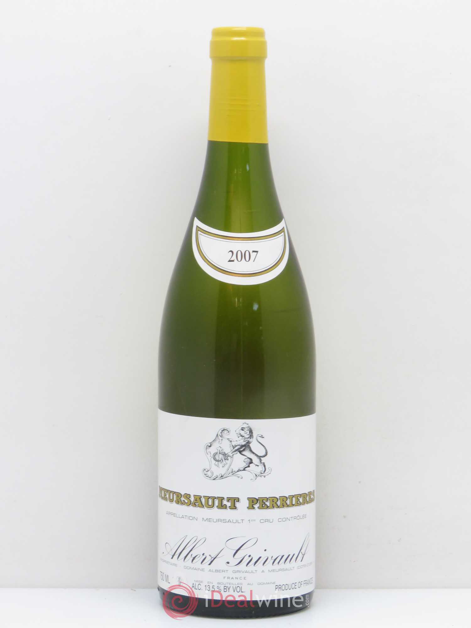 Meursault 1er Cru Perrières Albert Grivault 2007 - Lot de 1 bouteille - 0