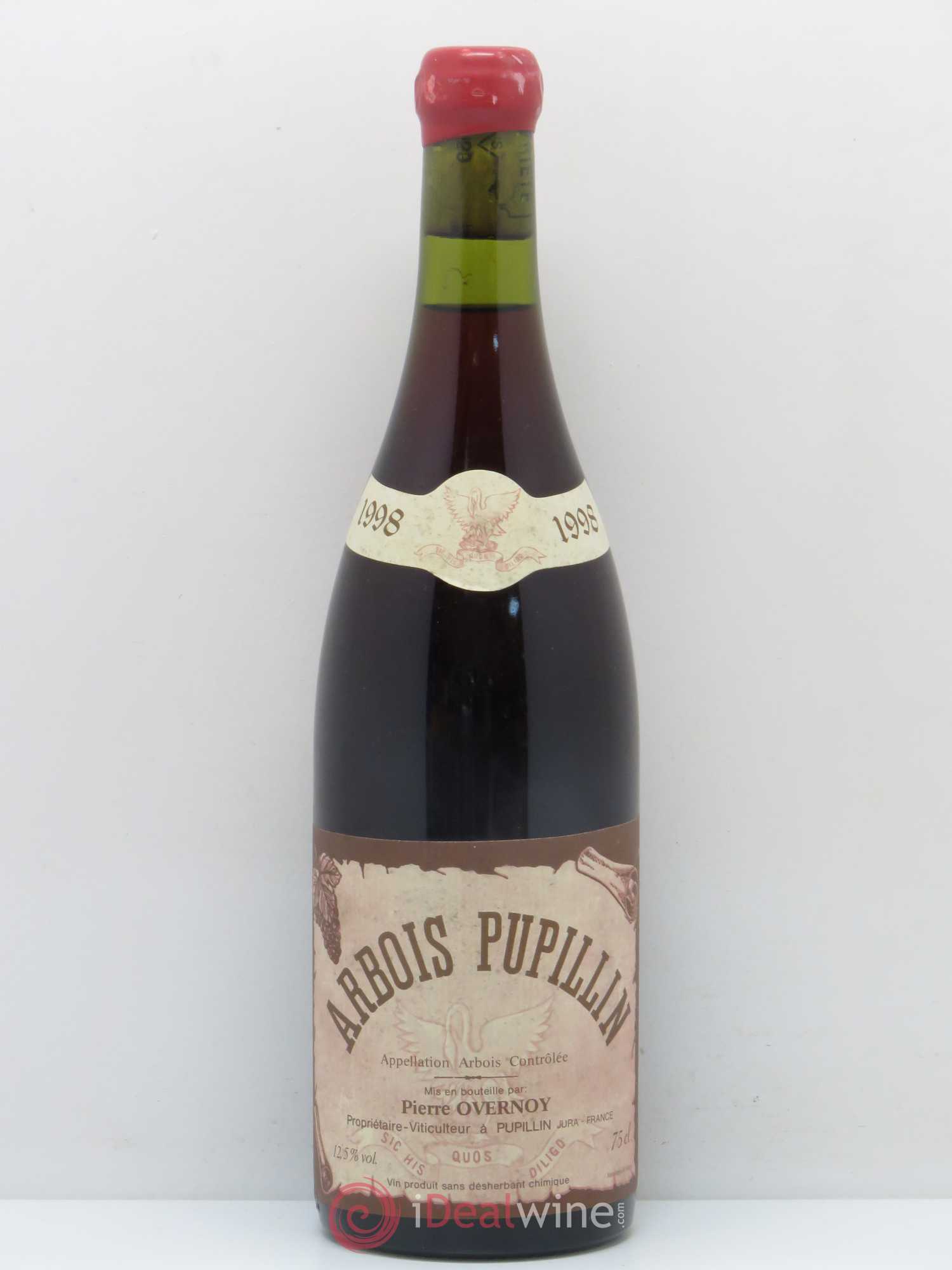 Arbois-Pupillin Poulsard (cire rouge) Overnoy-Houillon (Domaine) 1998 - Lot de 1 bouteille - 0