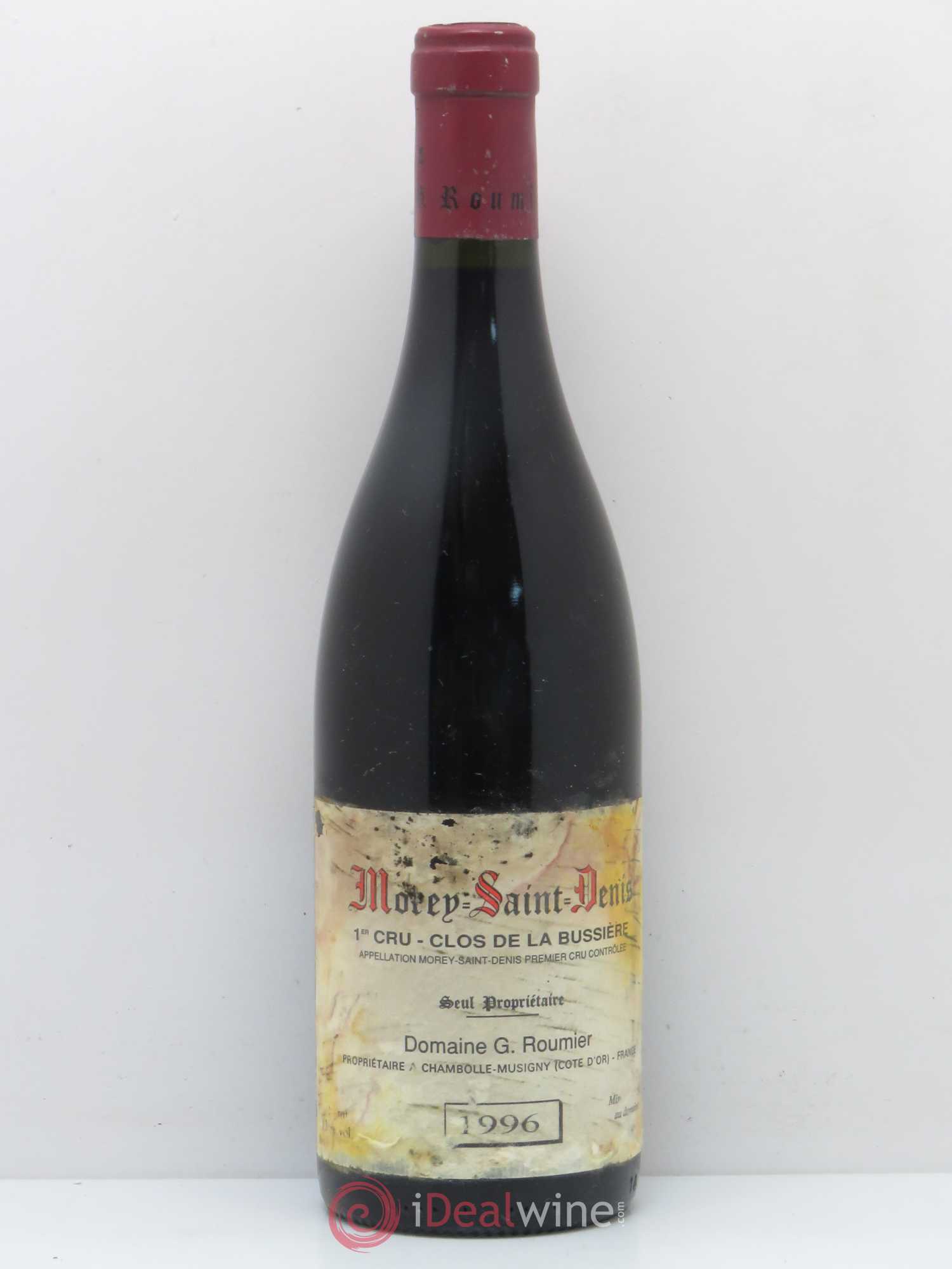 Morey-Saint-Denis 1er Cru Clos de la Bussière Georges Roumier (Domaine) 1996 - Lot de 1 bouteille - 0