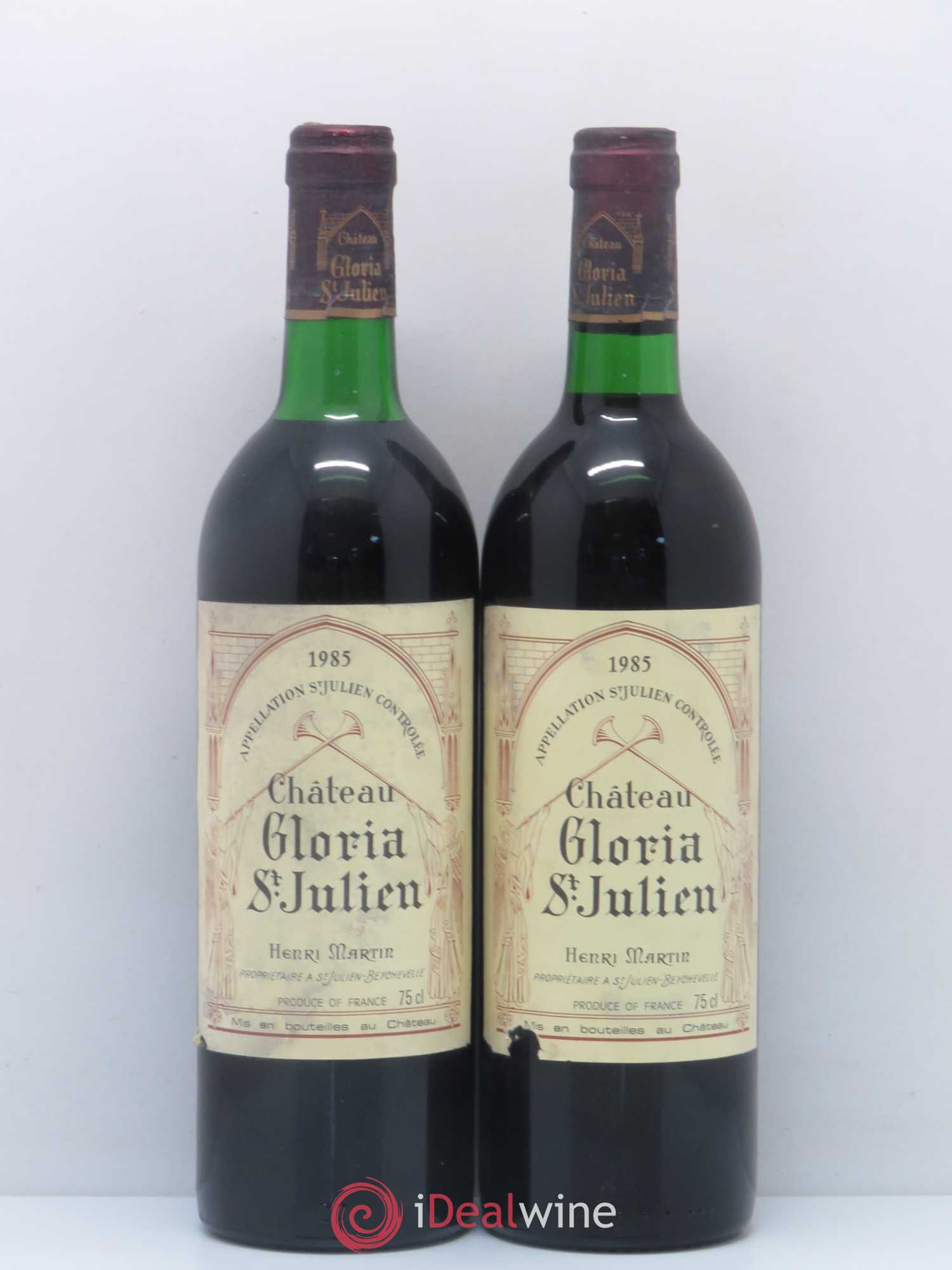 Château Gloria 1985 - Lot de 2 bouteilles - 0