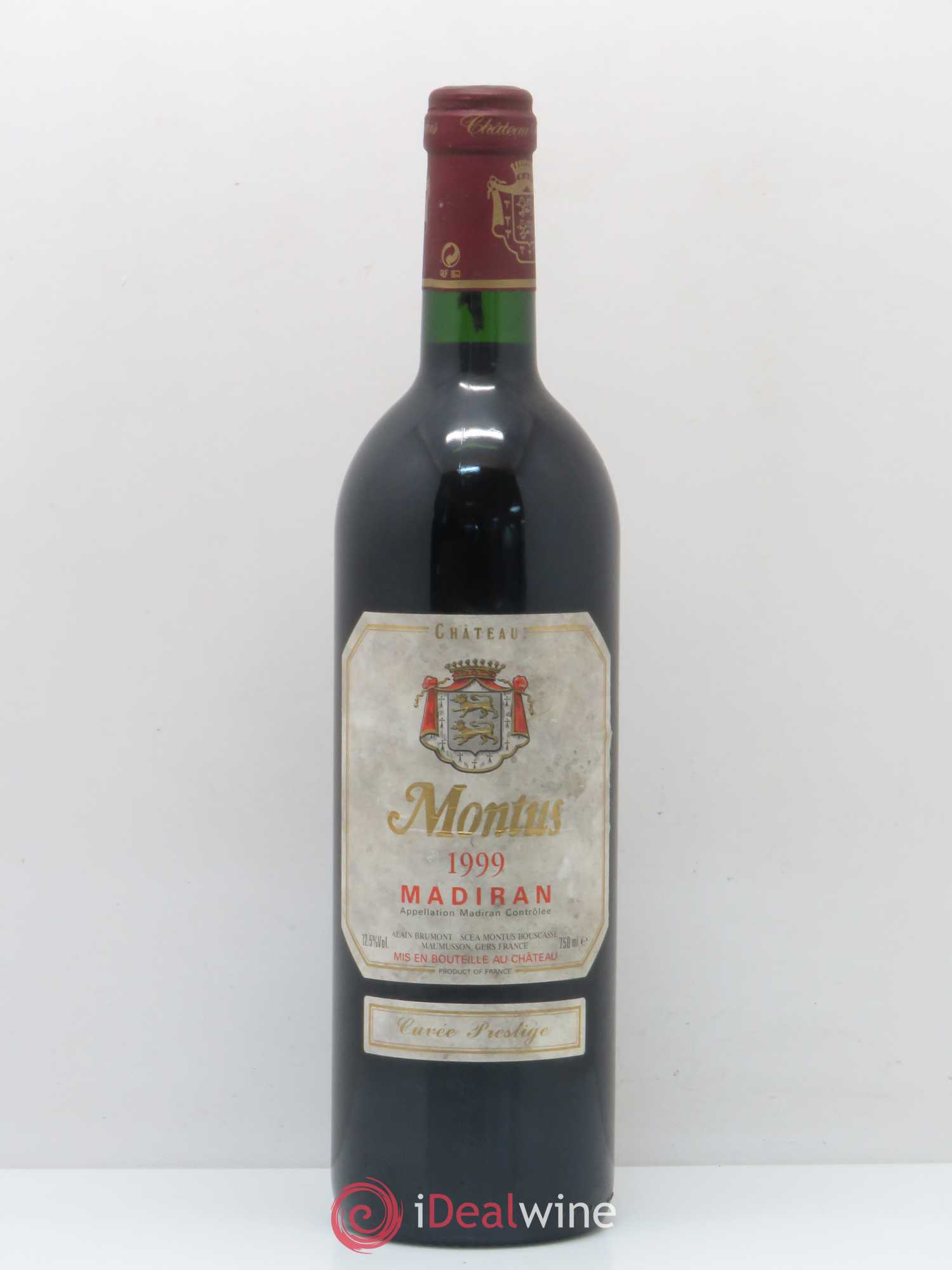 Madiran Château Montus-Prestige Alain Brumont 1999 - Lot de 1 bouteille - 0