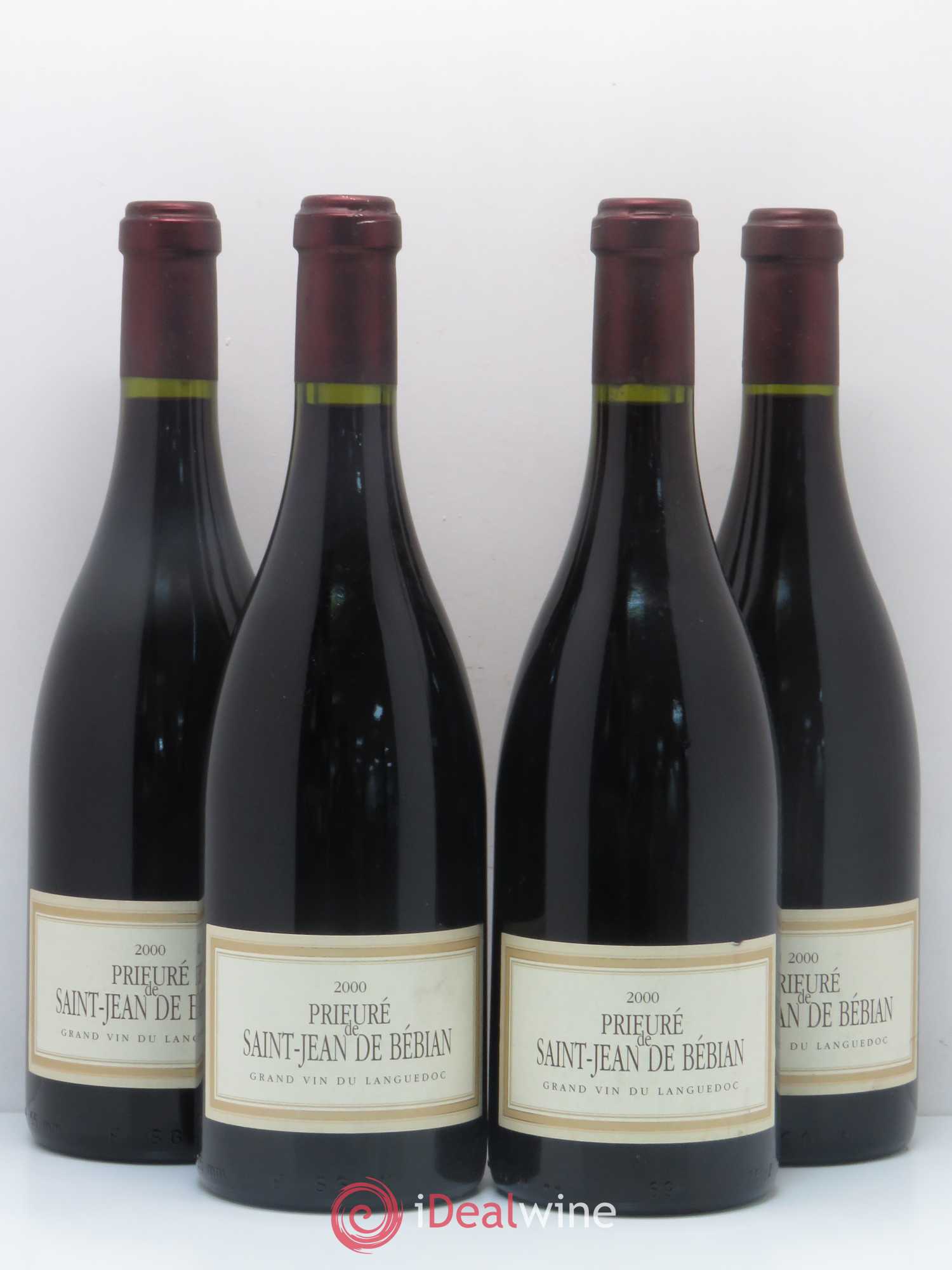Languedoc Prieuré St-Jean de Bébian 2000 - Lot de 4 bouteilles - 0