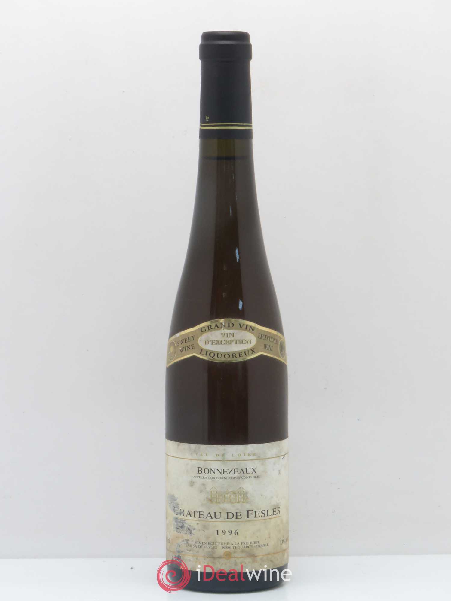 Bonnezeaux Château de Fesles (senza prezzo di riserva) 1996 - Lotto di 1 mezza bottiglia - 0