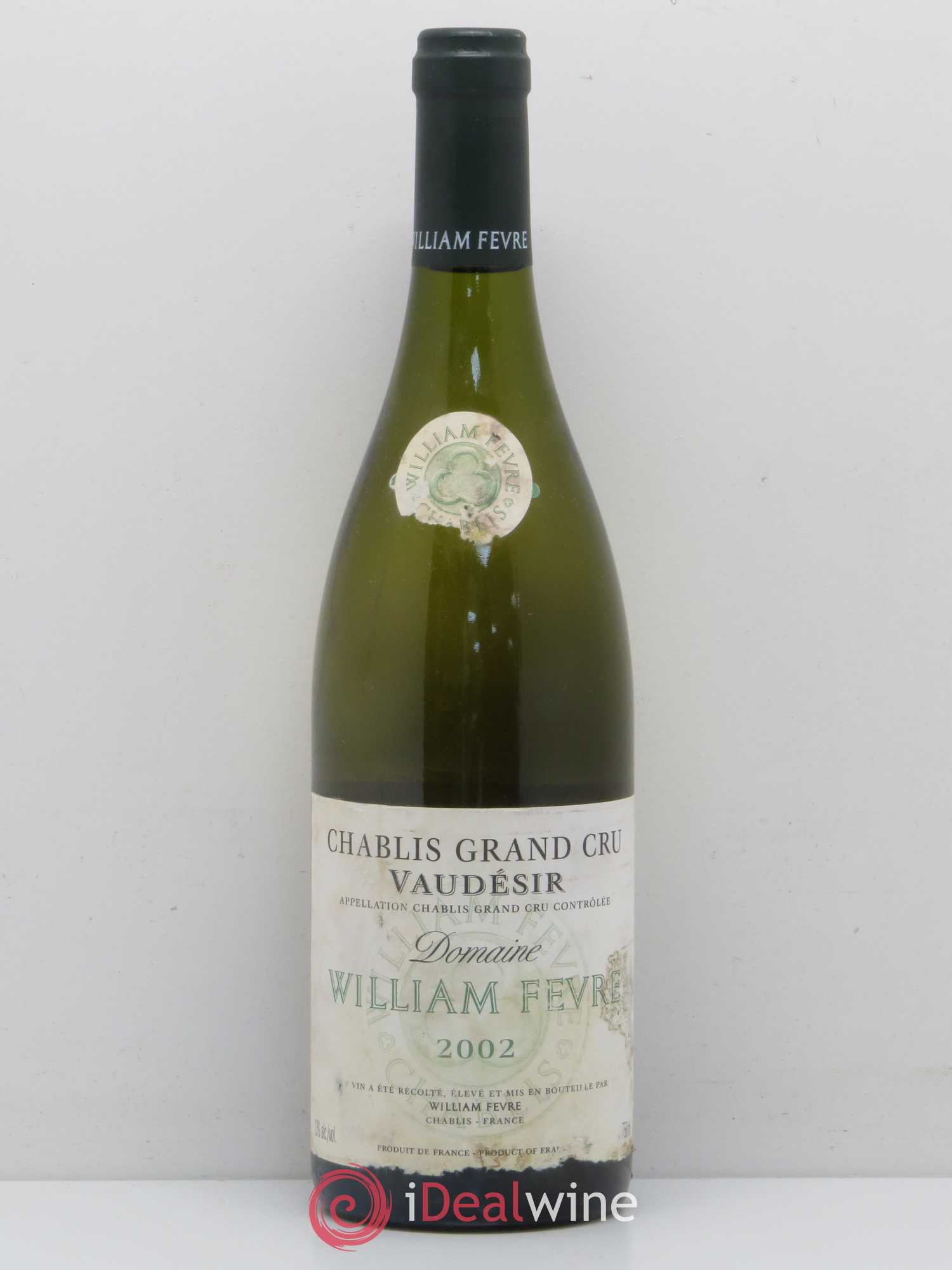 Chablis Grand Cru Vaudésir William Fèvre 2002 - Lot de 1 bouteille - 0