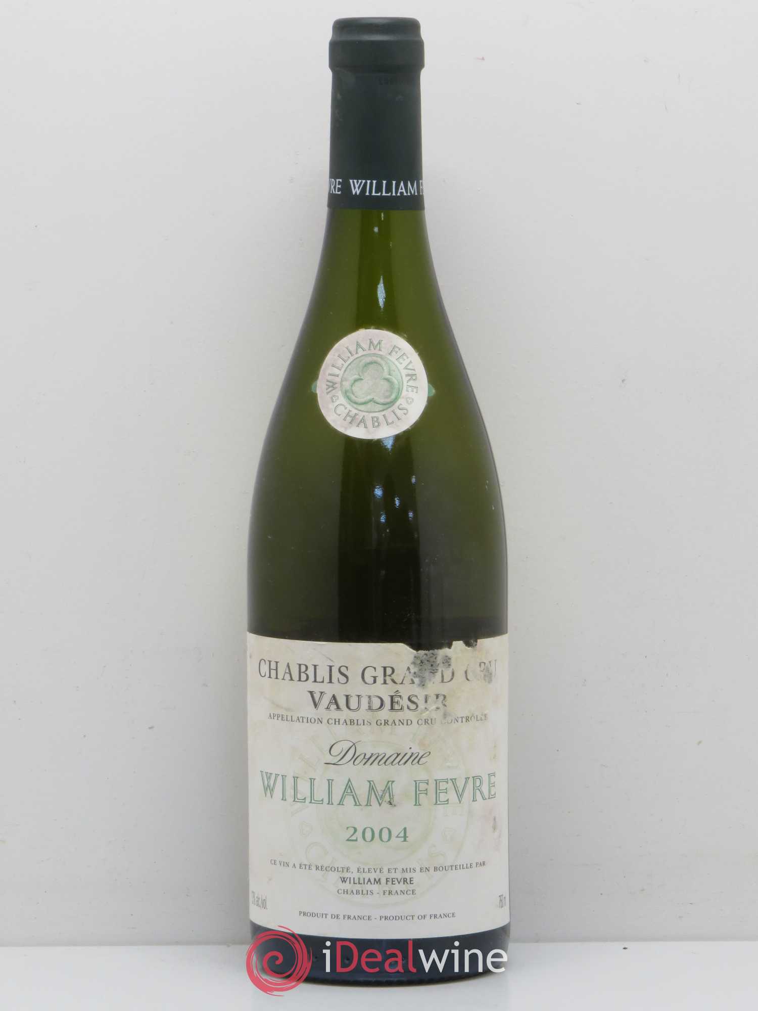 Chablis Grand Cru Vaudésir William Fèvre (sans prix de réserve) 2004 - Lot de 1 bouteille - 0