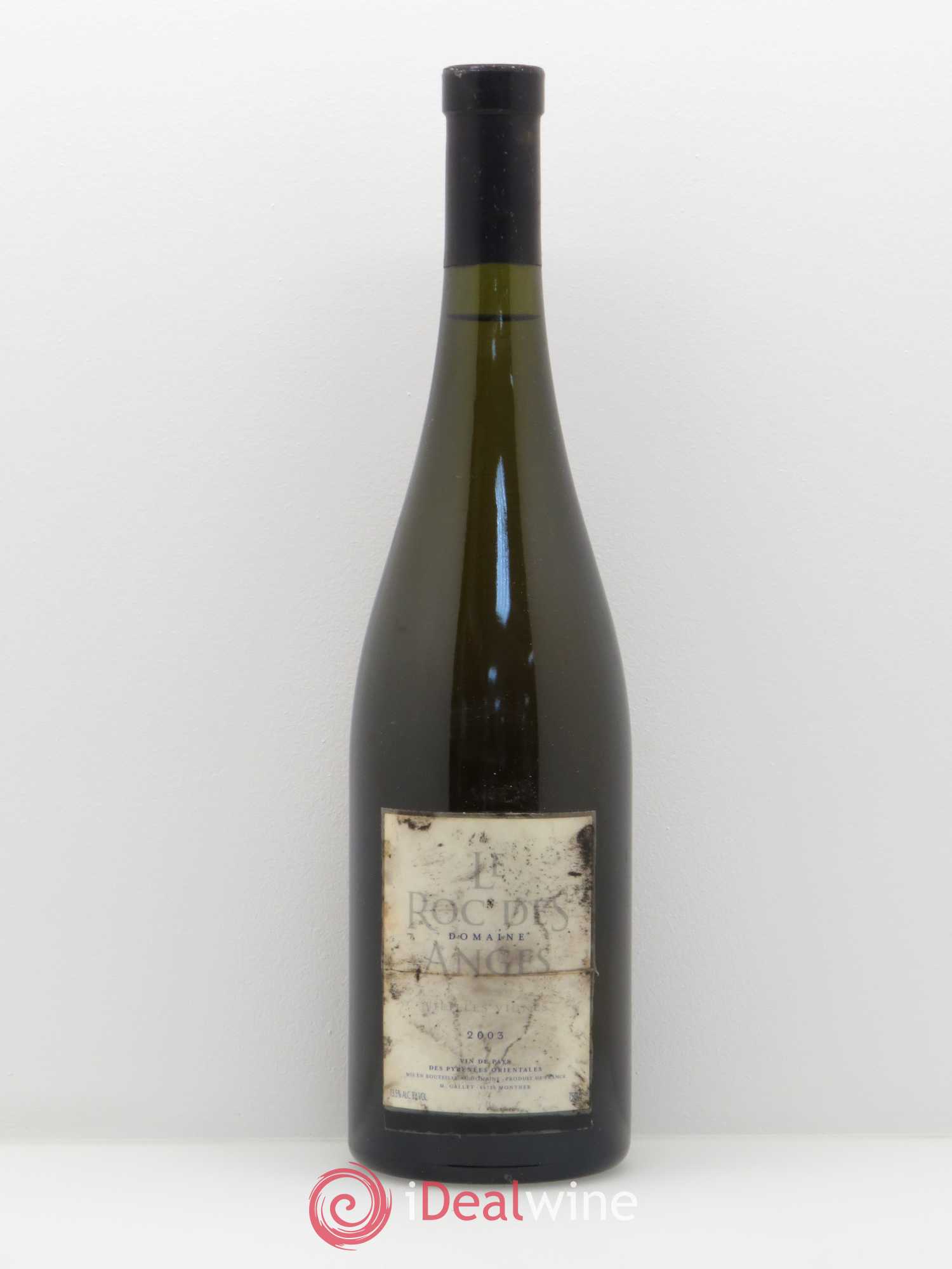 Côtes Catalanes (VDP des Côtes Catalanes) VDP Roc des Anges Vieilles vignes 2003 - Lot de 1 bouteille - 0