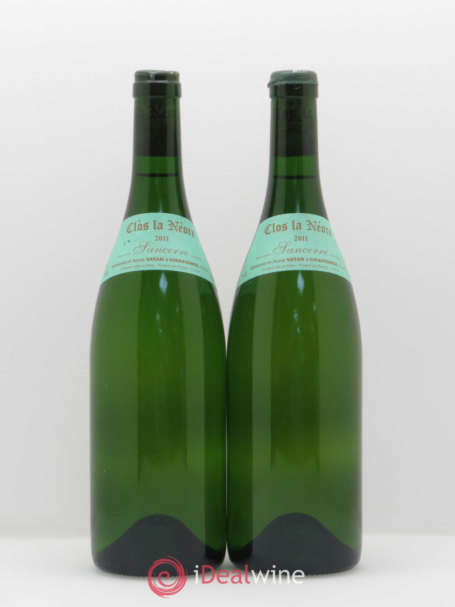 Sancerre Clos la Neore Edmond Vatan 2011 - Lot de 2 bouteilles - 0
