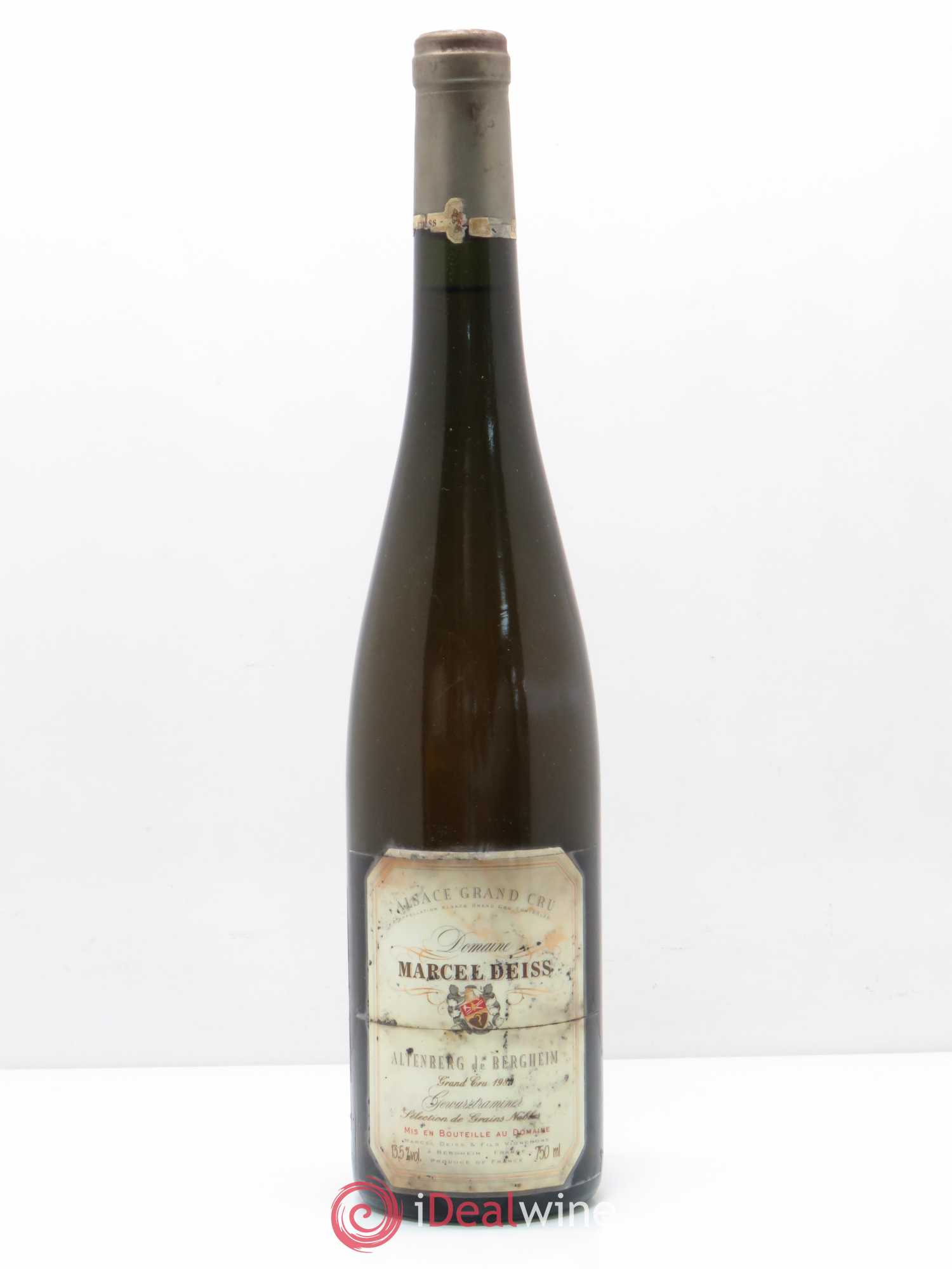 Alsace Grand Cru Altenberg de Bergheim Marcel Deiss (Domaine) Selection de grains nobles 1989 - Lotto di 1 bottiglia - 0