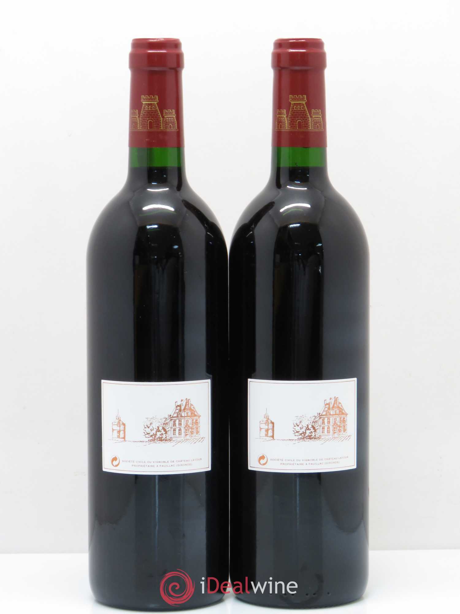 Les Forts de Latour Second Vin 1995 - Lot de 2 bouteilles - 1
