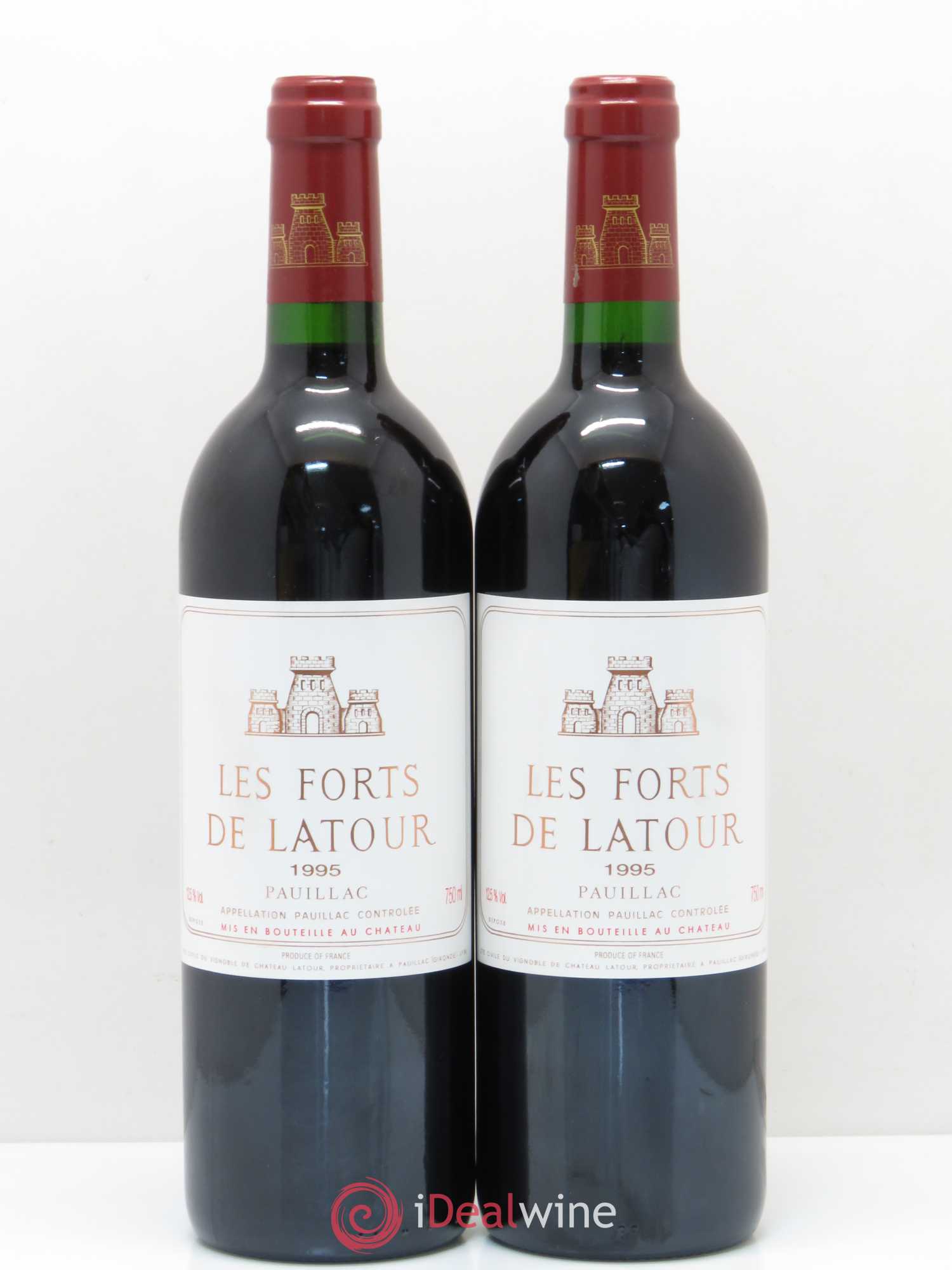 Les Forts de Latour Second Vin 1995 - Lot de 2 bouteilles - 0