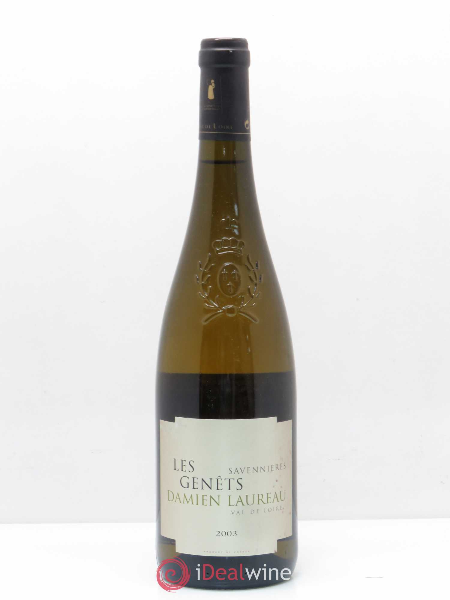Savennières Les Genêts Domaine Damien Laureau (sans prix de réserve) 2003 - Posten von 1 Flasche - 0
