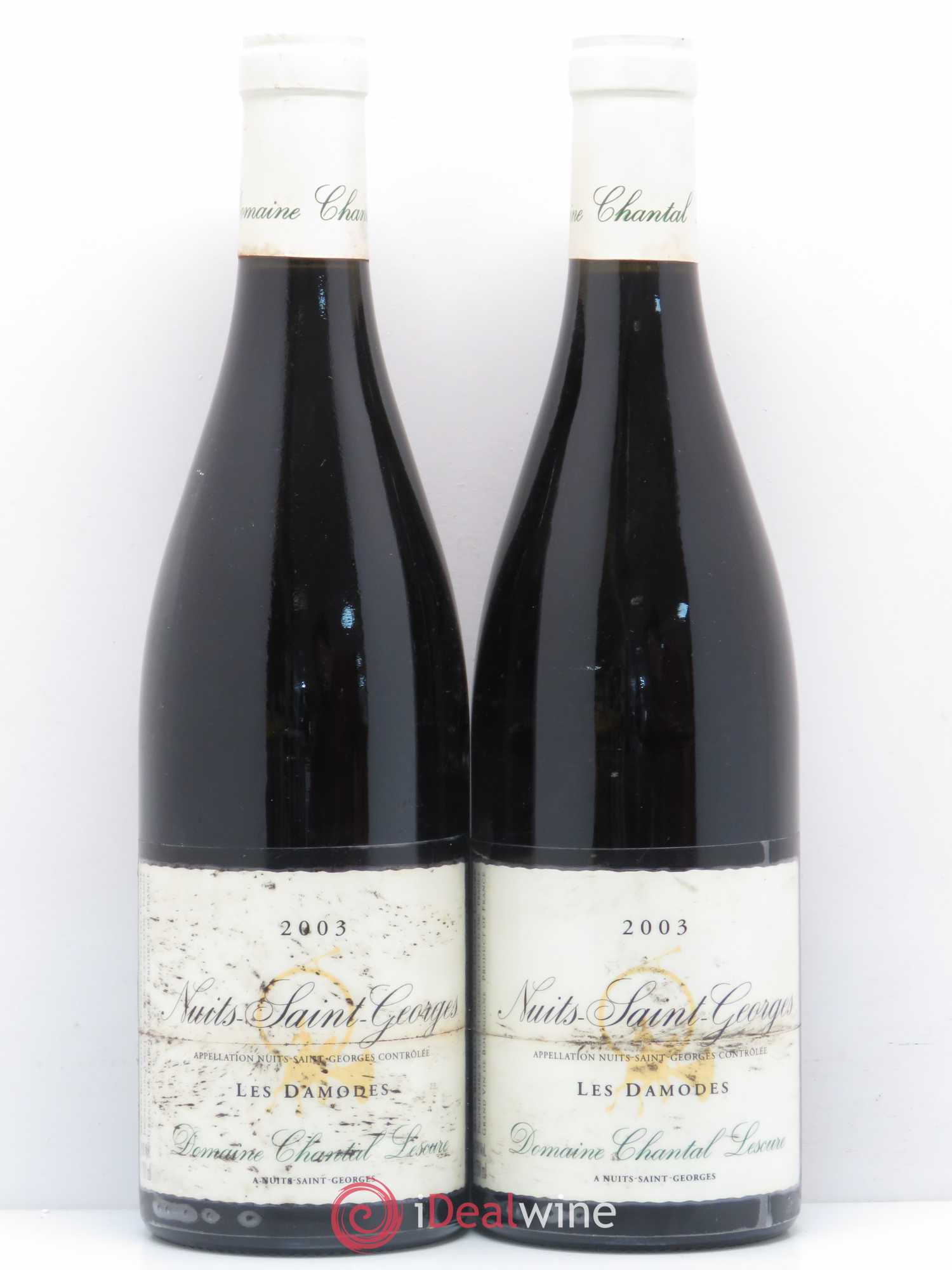 Nuits-Saint-Georges Les Damodes Domaine Chantal Lescure 2003 - Posten von 2 Flaschen - 0