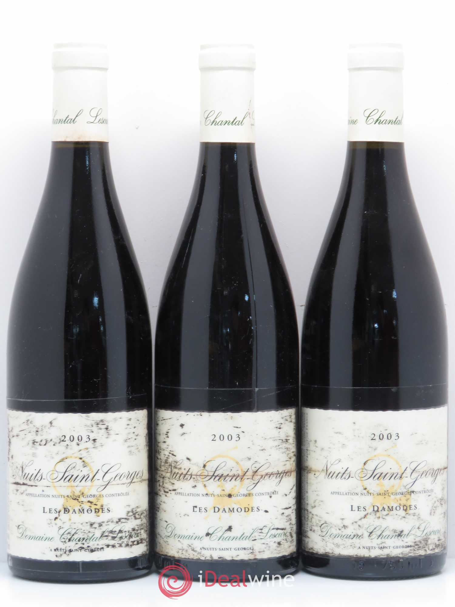 Nuits-Saint-Georges Les Damodes Domaine Chantal Lescure 2003 - Posten von 3 Flaschen - 0