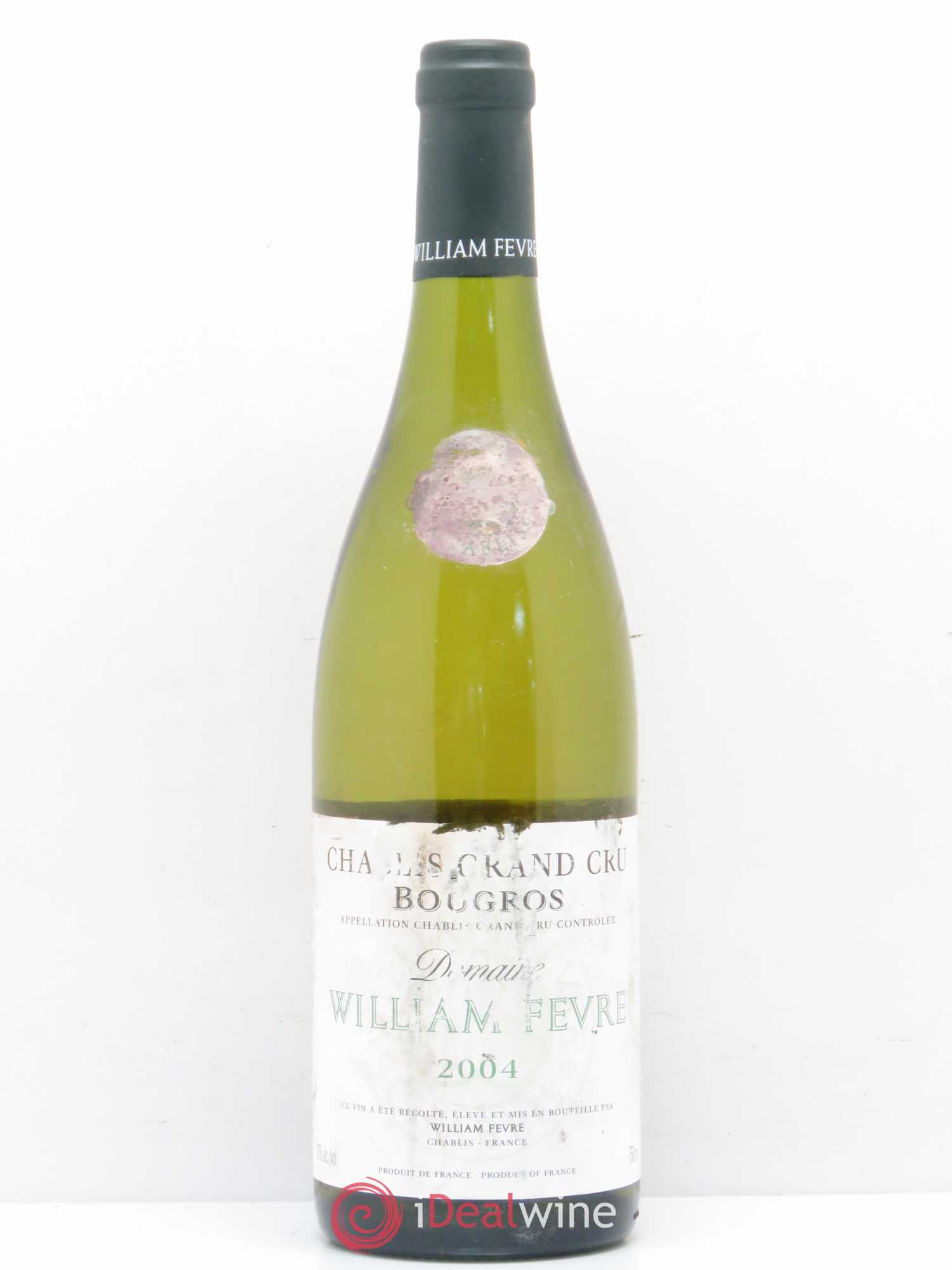 Chablis Grand Cru Bougros William Fèvre 2004 - Lot de 1 bouteille - 0