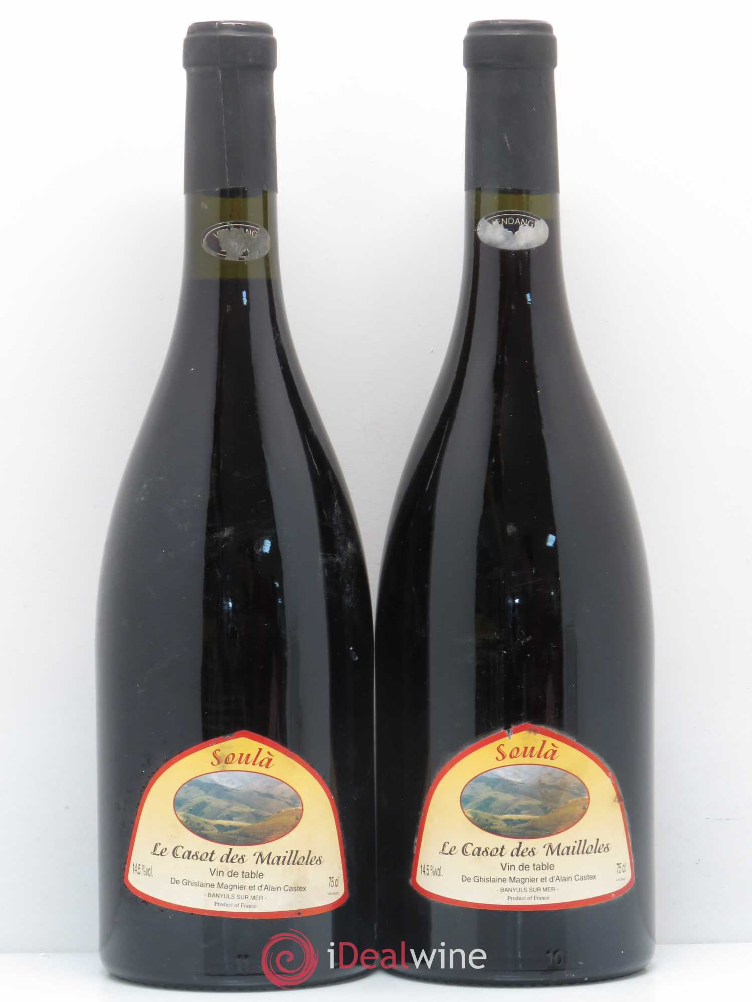 Vin de table - Lot de 2 bouteilles - 0