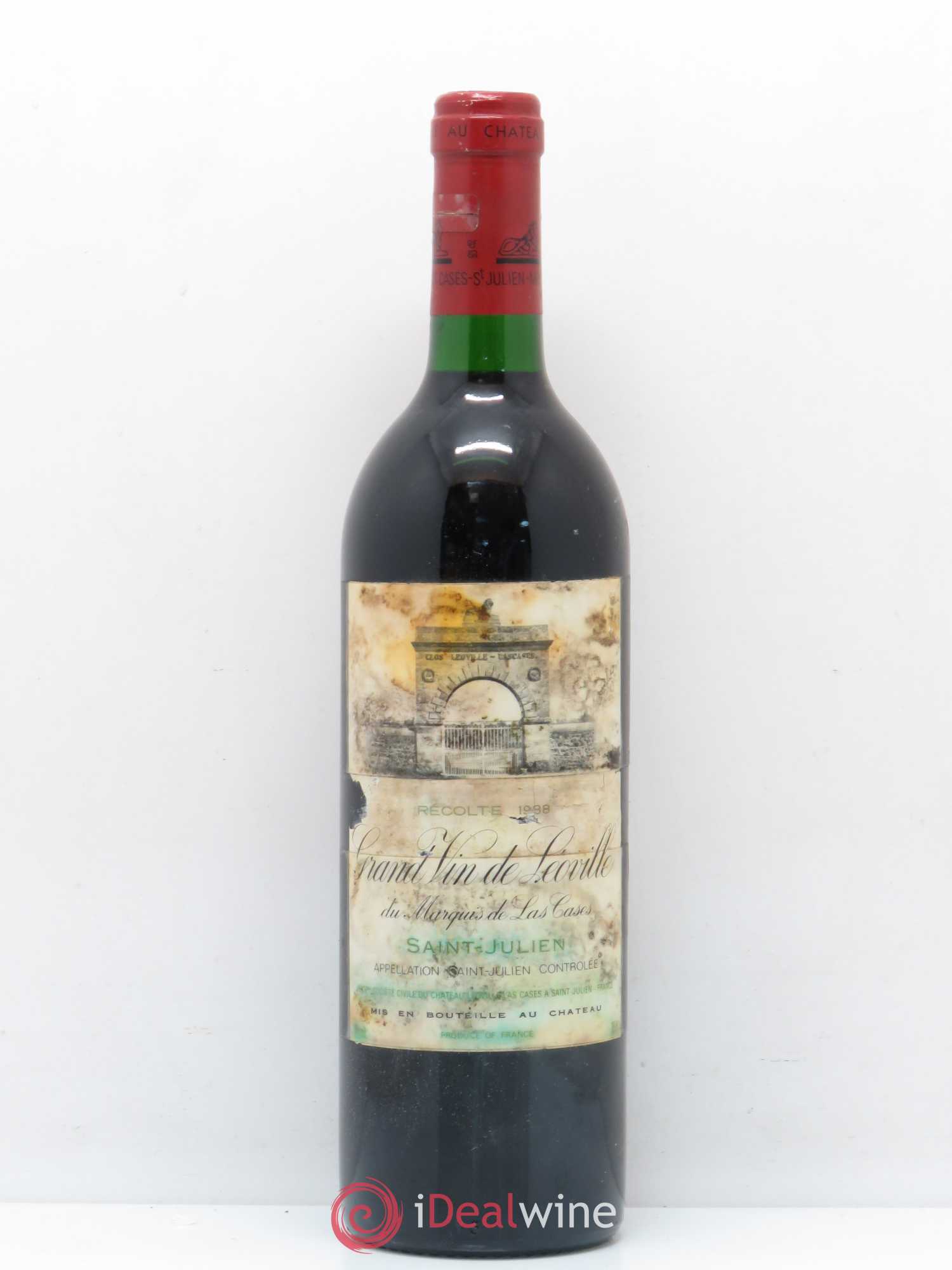 Château Léoville Las Cases 2ème Grand Cru Classé 1988 - Lot de 1 bouteille - 0