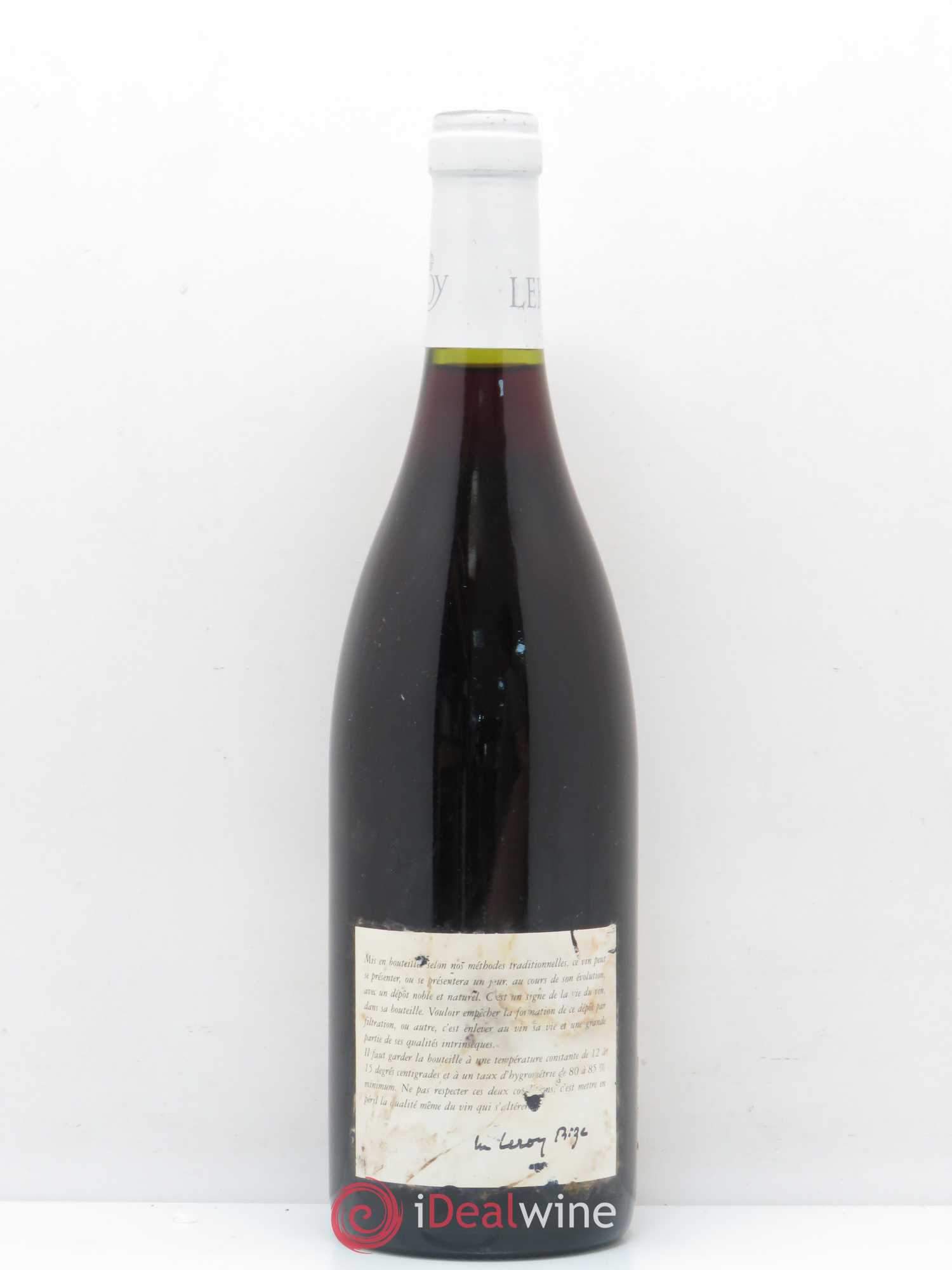 Volnay 1er Cru Champans Leroy SA 1995 - Lot de 1 bouteille - 1