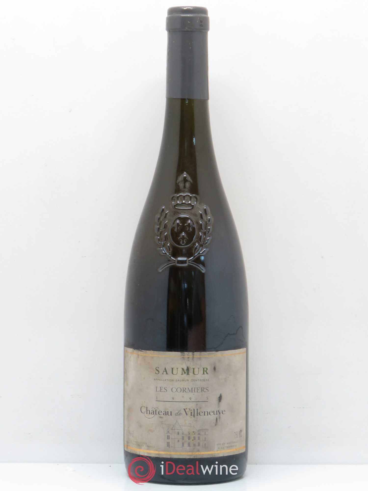 Saumur Les Cormiers Château de Villeneuve 1995 - Lot de 1 bouteille - 0
