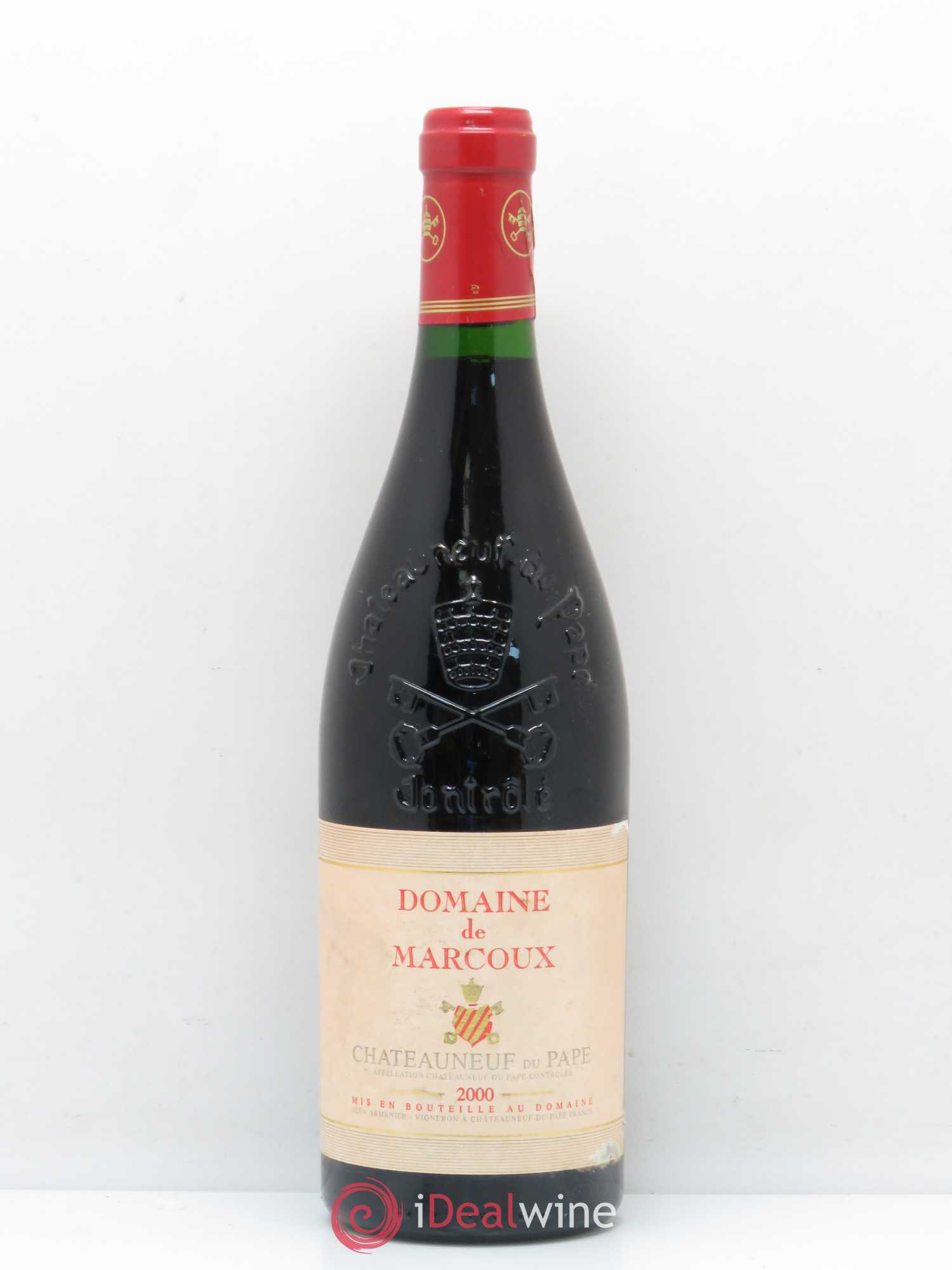 Châteauneuf-du-Pape Marcoux (Domaine de) 2000 - Lot de 1 bouteille - 0