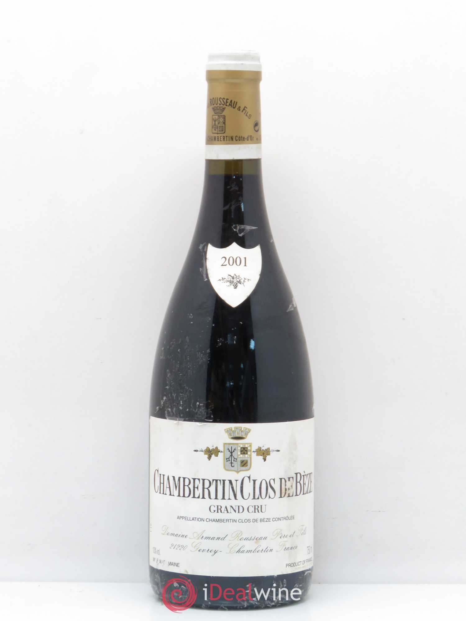 Chambertin Clos de Bèze Grand Cru Armand Rousseau (Domaine) 2001 - Lot of 1 bottle - 0