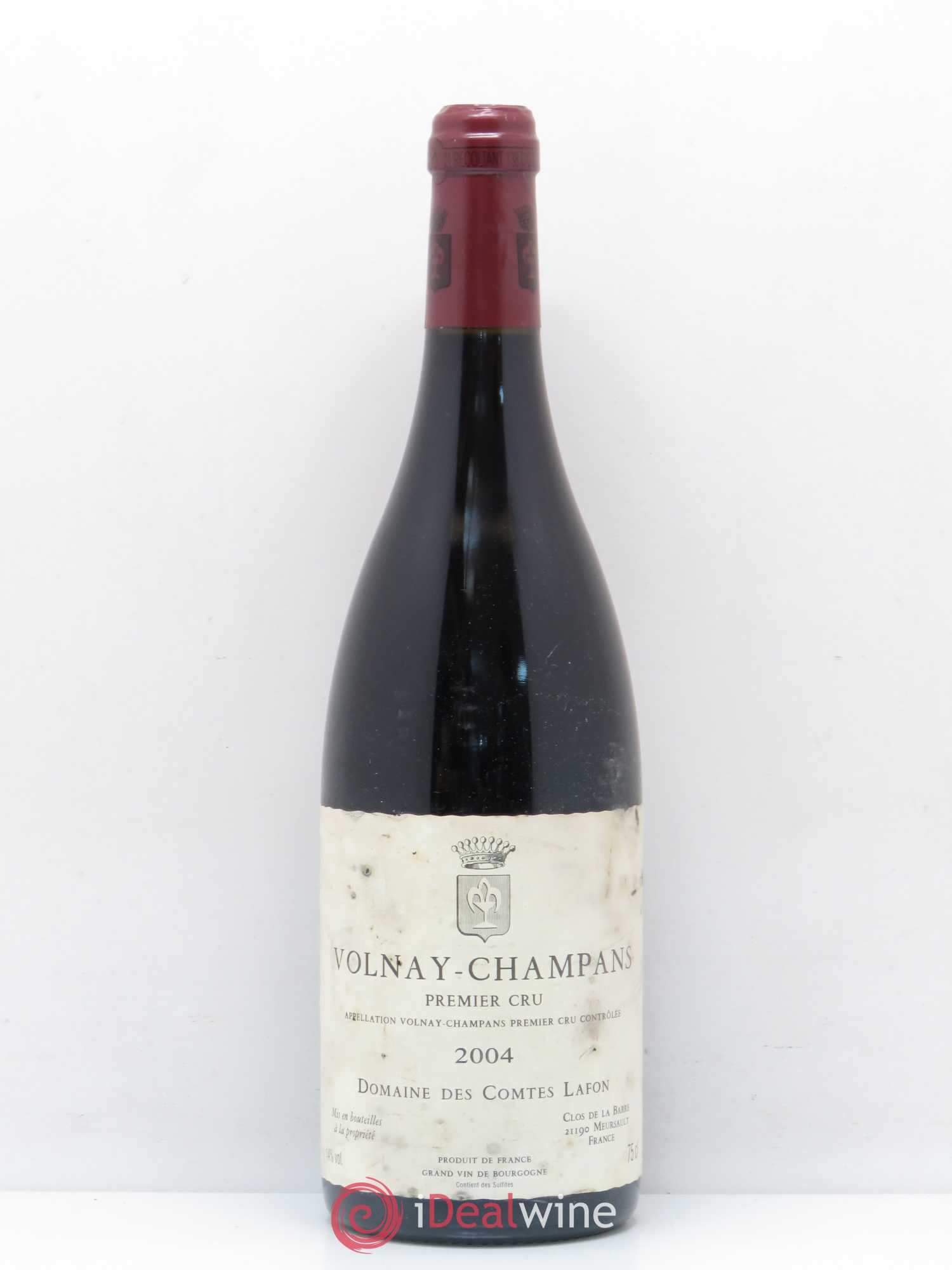 Volnay 1er Cru Champans Comtes Lafon (Domaine des) 2004 - Lot de 1 bouteille - 0