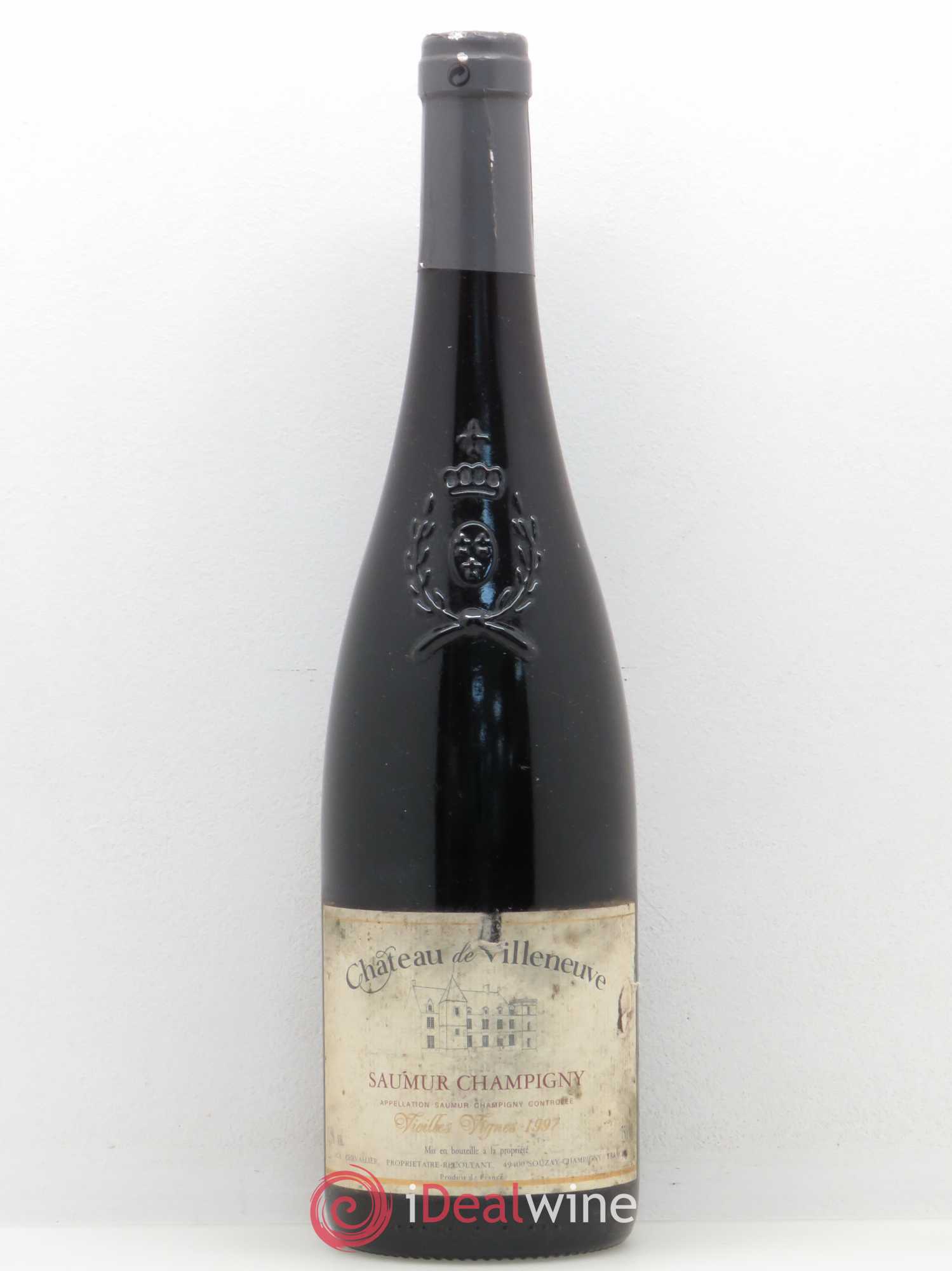Saumur-Champigny Vieilles Vignes Château de Villeneuve 1997 - Posten von 1 Flasche - 0