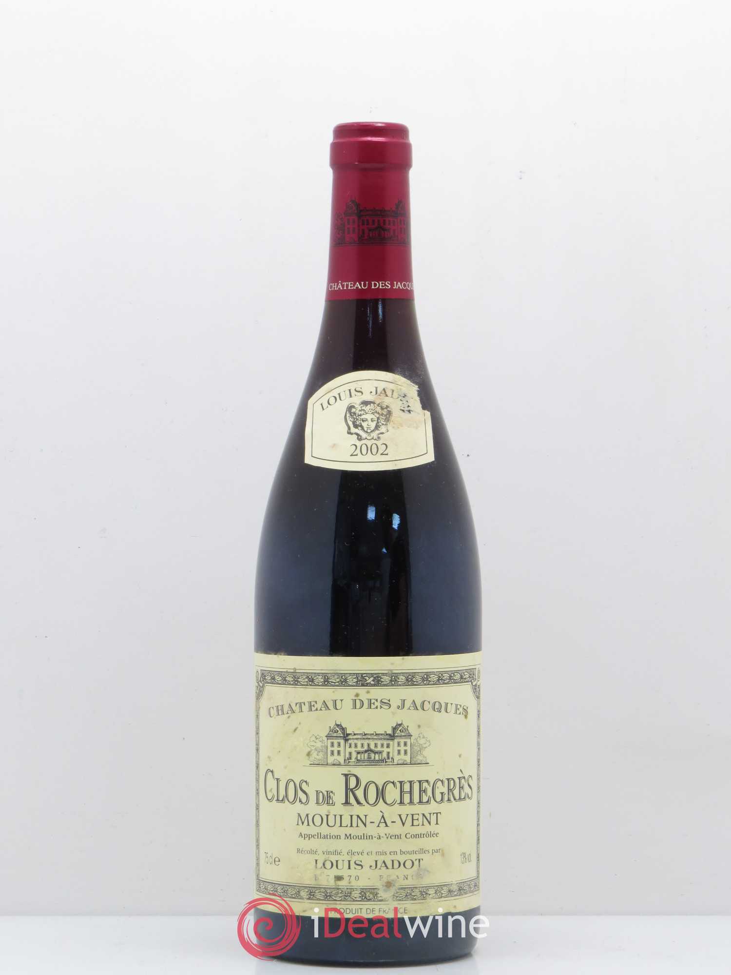 Moulin-à-Vent Clos de Rochegrès Château des Jacques (ohne Mindestpreis) 2002 - Posten von 1 Flasche - 0