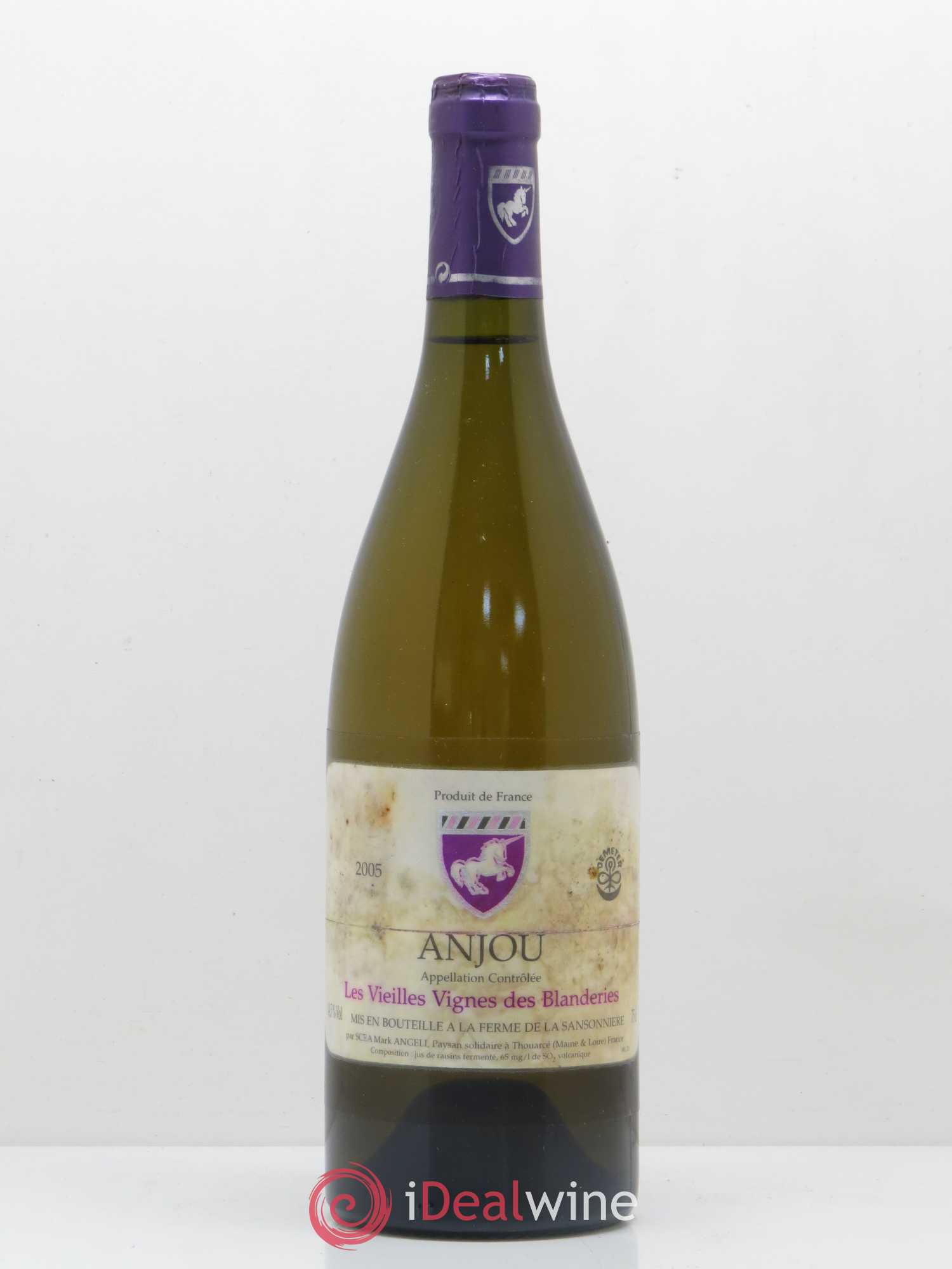 Anjou Les Vieilles Vignes des Blanderies Mark Angeli Ferme de la Sansonnière 2005 - Posten von 1 Flasche - 0