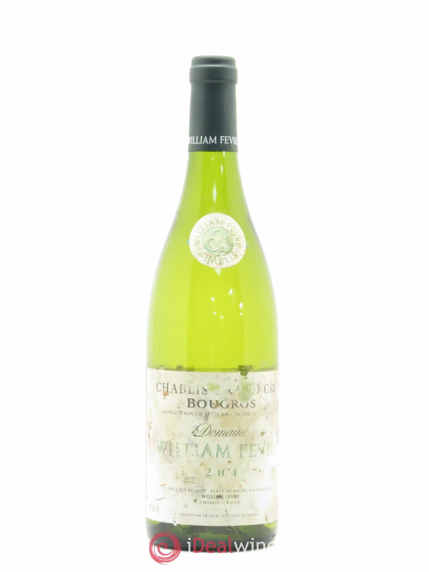 Chablis Grand Cru Bougros William Fèvre 2004 - Lot de 1 bouteille - 0