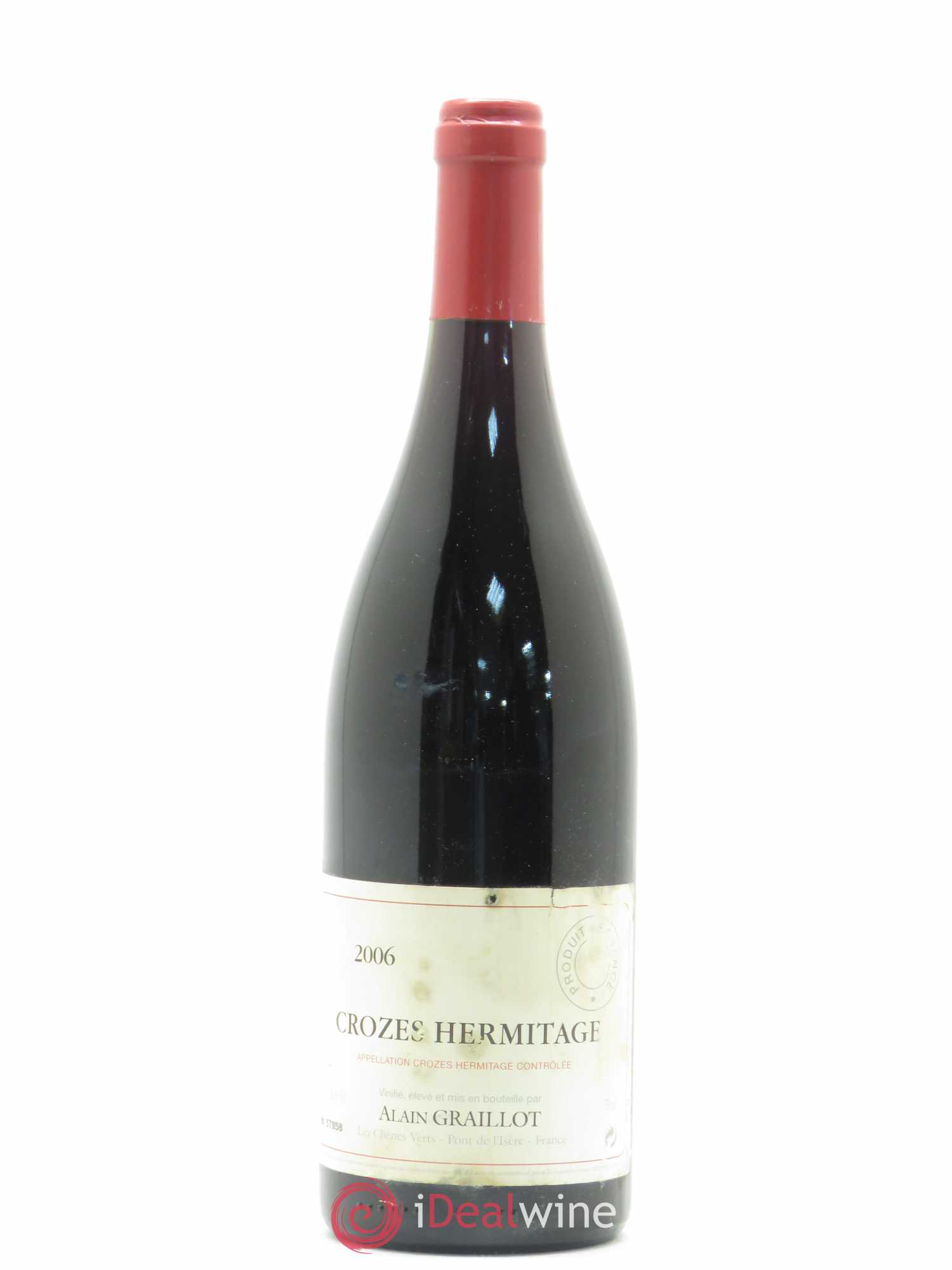 Crozes-Hermitage Domaine Graillot 2006 - Lot de 1 bouteille - 0
