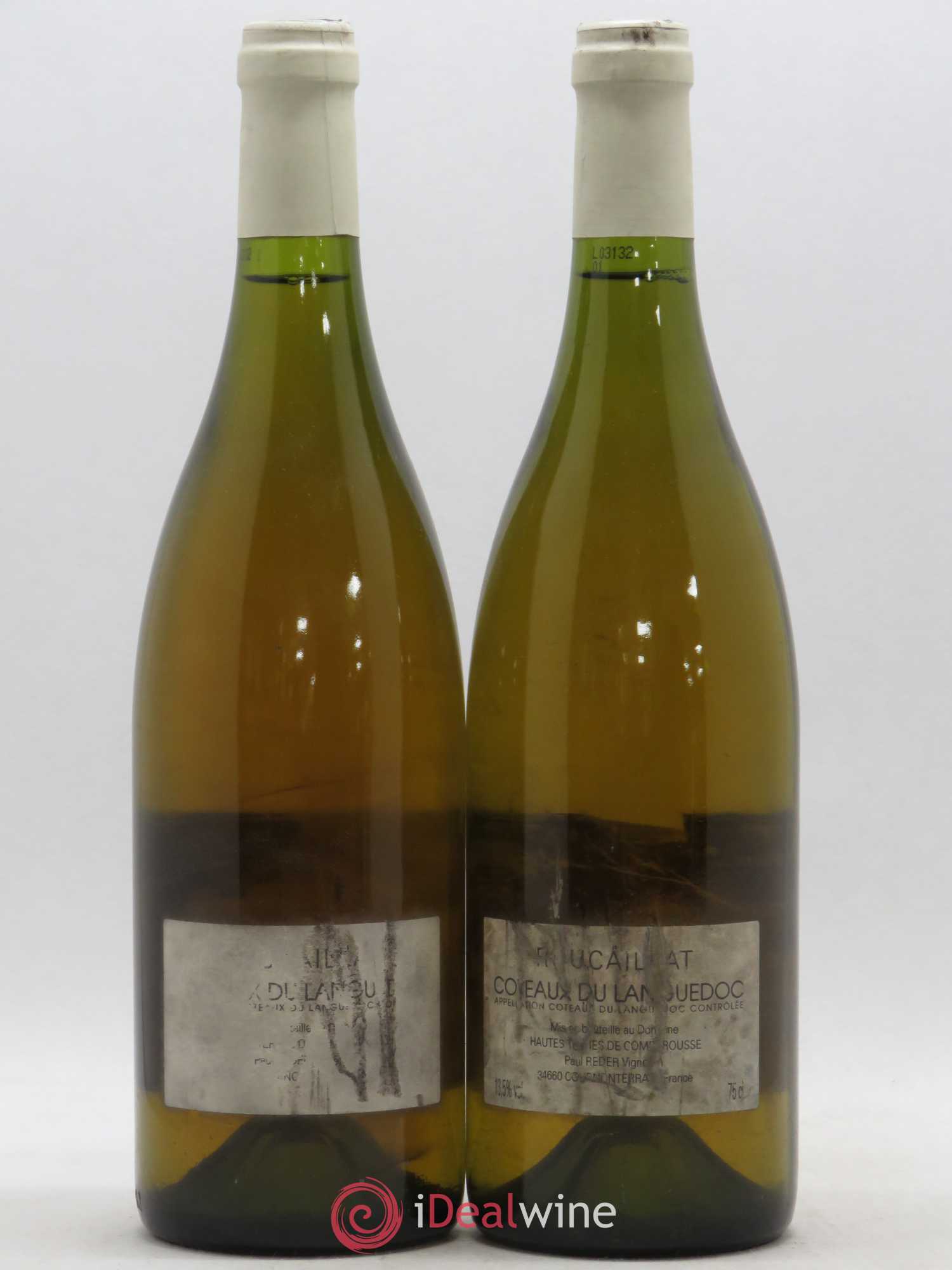 Coteaux du Languedoc Roucaillat Domaine Hautes Terres de Comberousse Paul Reber (sans prix de réserve) 2001 - Lotto di 2 bottiglie - 1