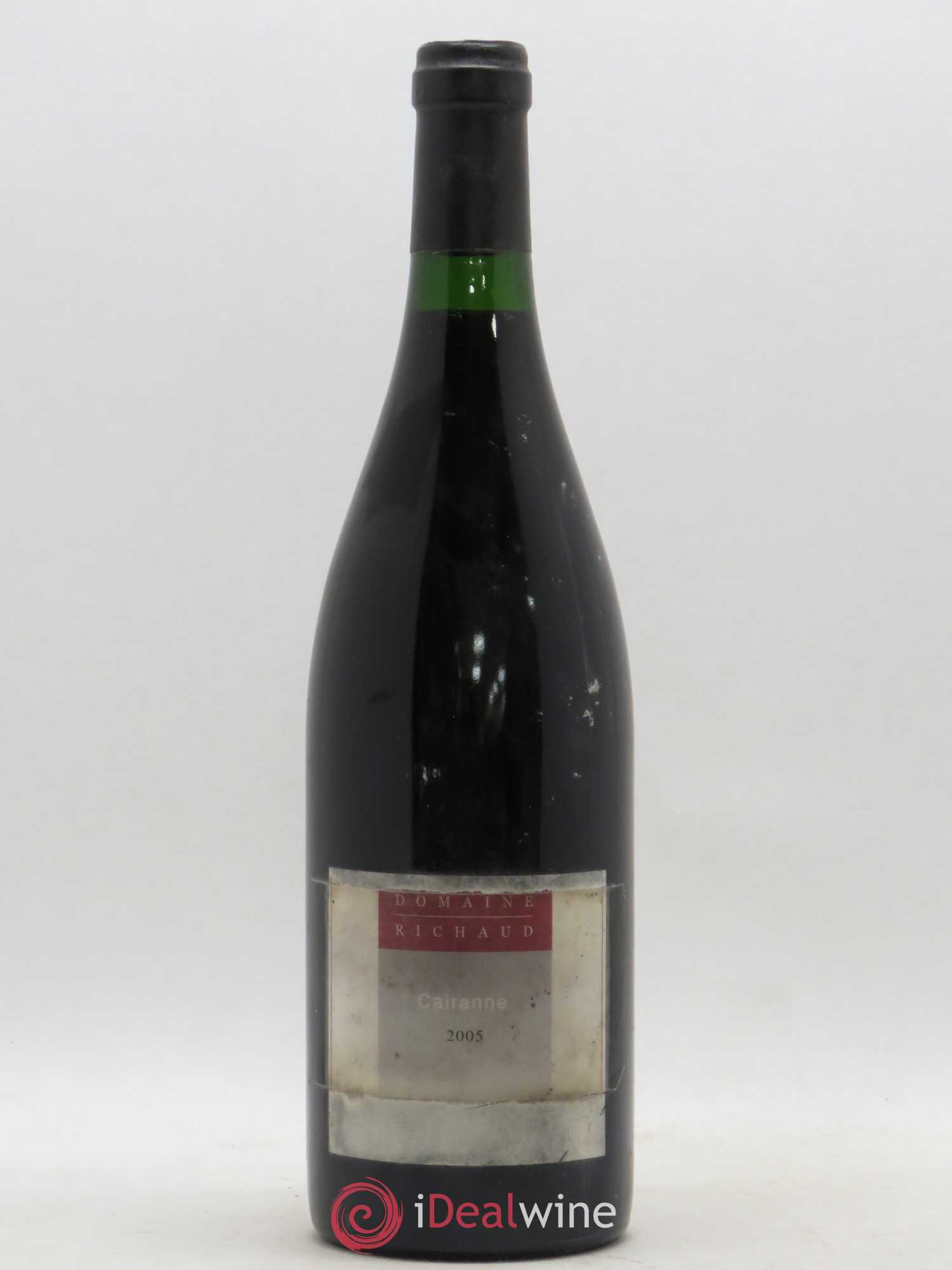 Cairanne Marcel Richaud 2005 - Lot de 1 bouteille - 0