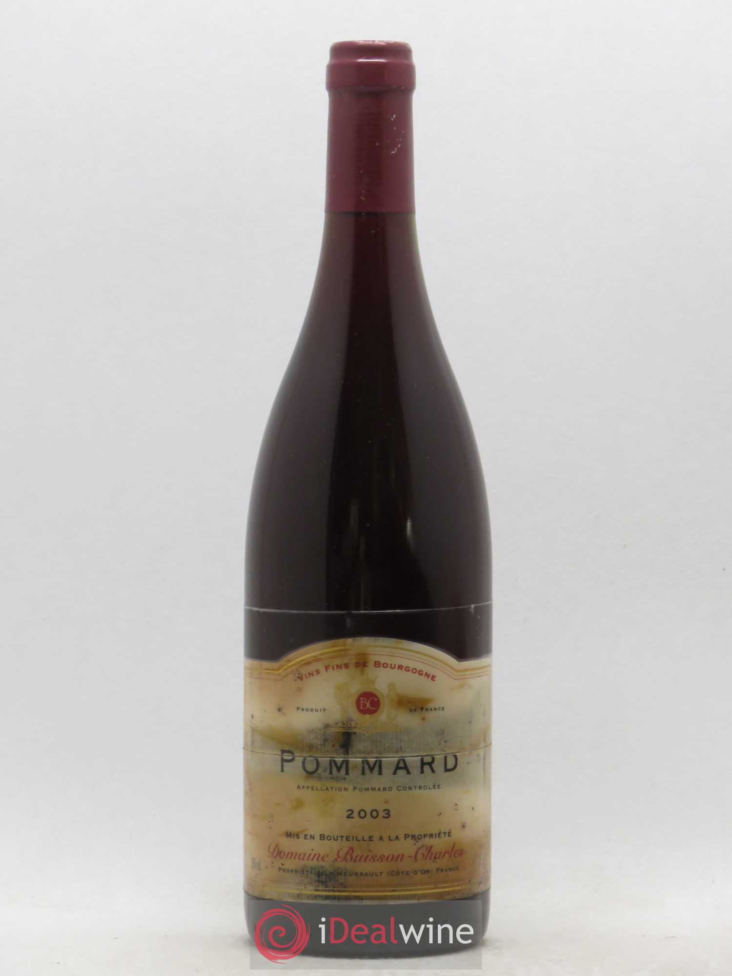Pommard Buisson Charles 2003 - Lot de 1 bouteille - 0