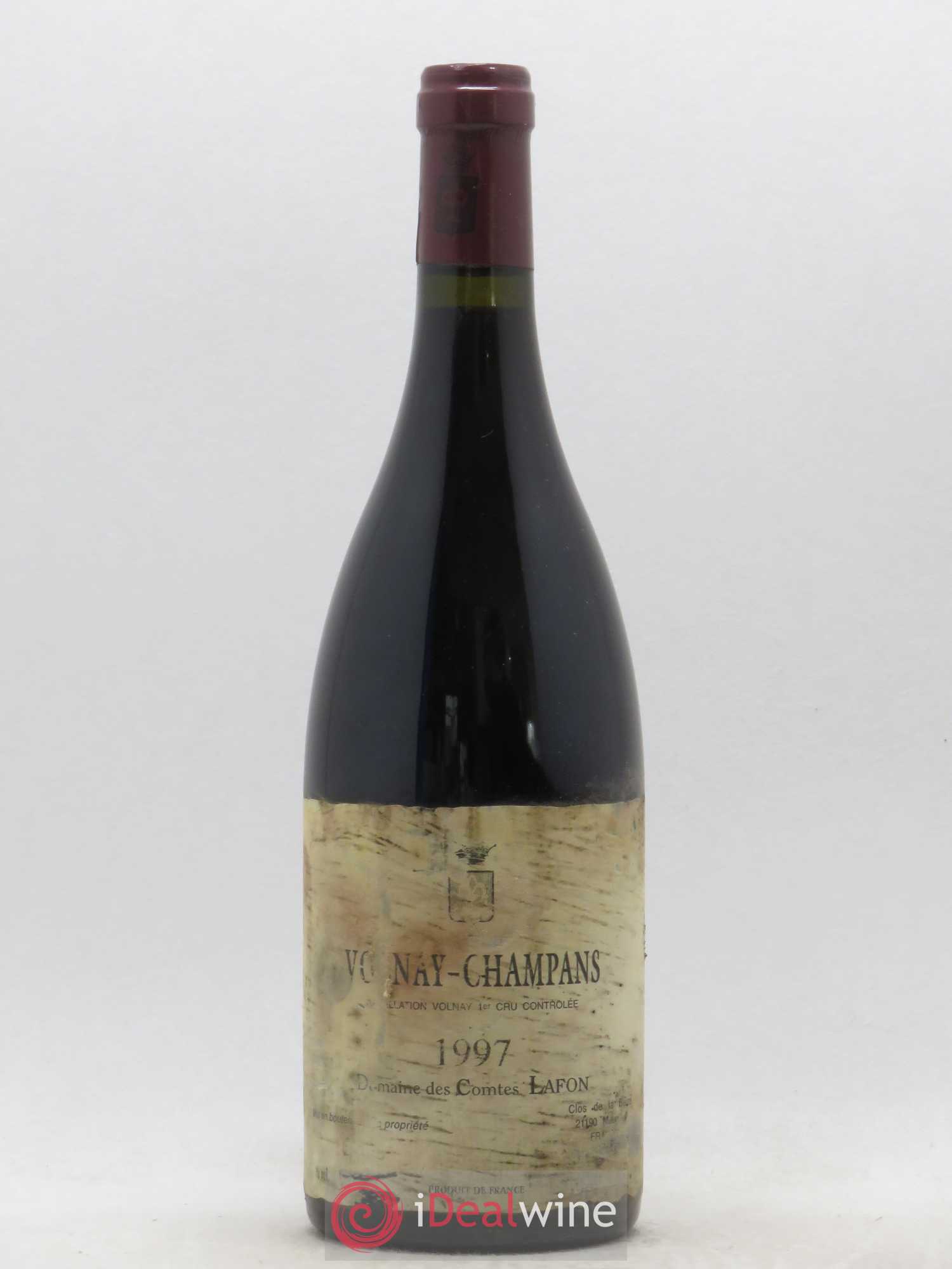 Volnay 1er Cru Champans Comtes Lafon (Domaine des) 1997 - Lot de 1 bouteille - 0