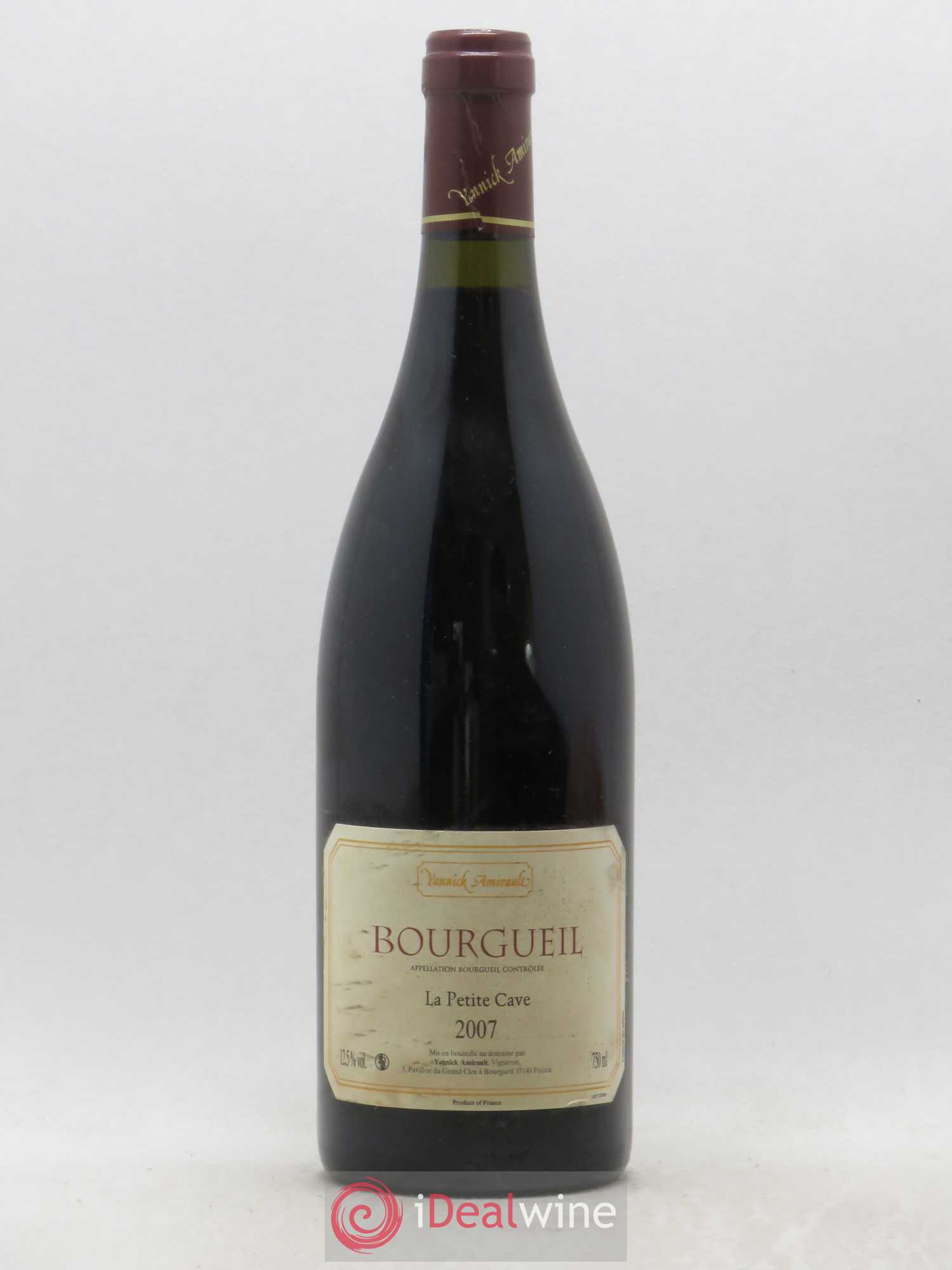 Bourgueil Petite cave Yannick Amirault (Domaine) 2007 - Lot de 1 bouteille - 0