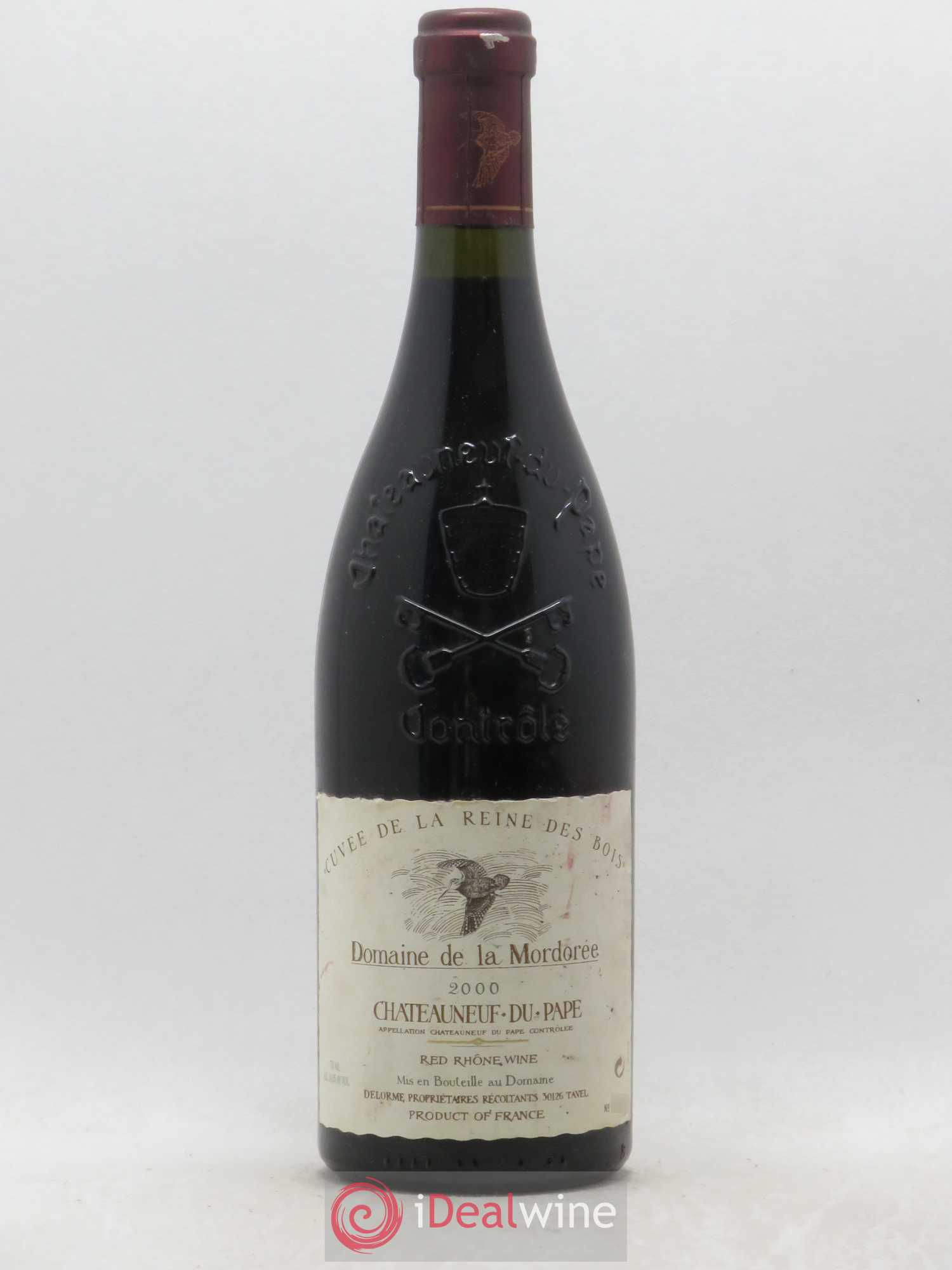 Châteauneuf-du-Pape Cuvée de la Reine des Bois La Mordorée (Domaine de) 2000 - Lot de 1 bouteille - 0