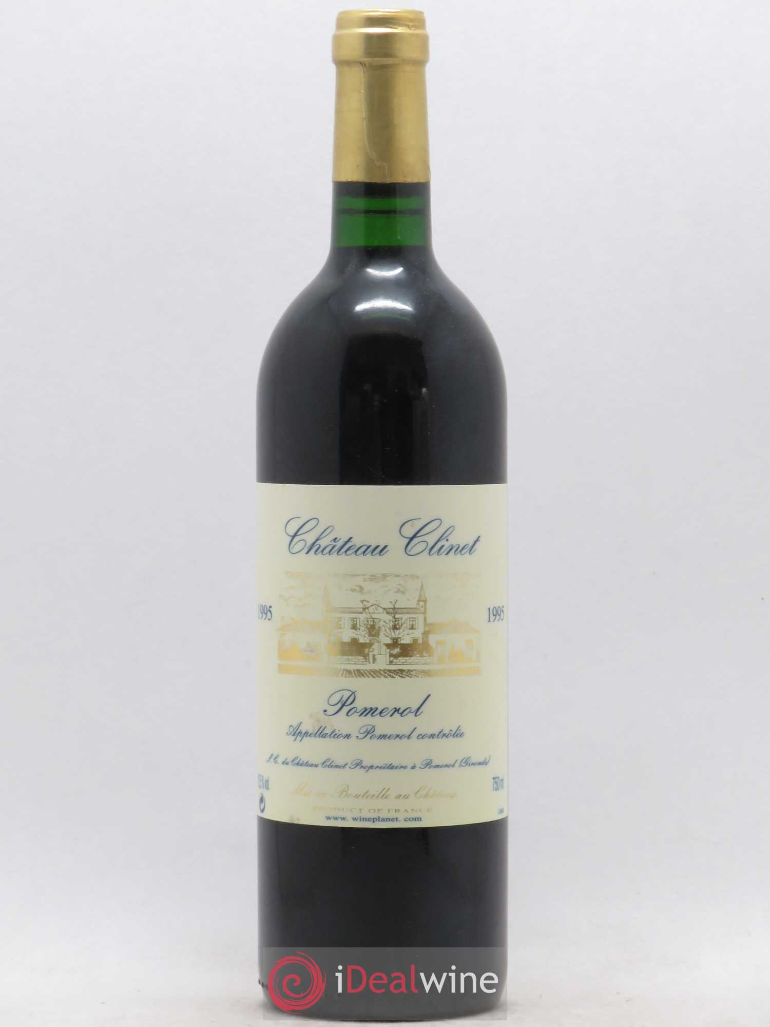 Château Clinet 1995 - Lot de 1 bouteille - 0