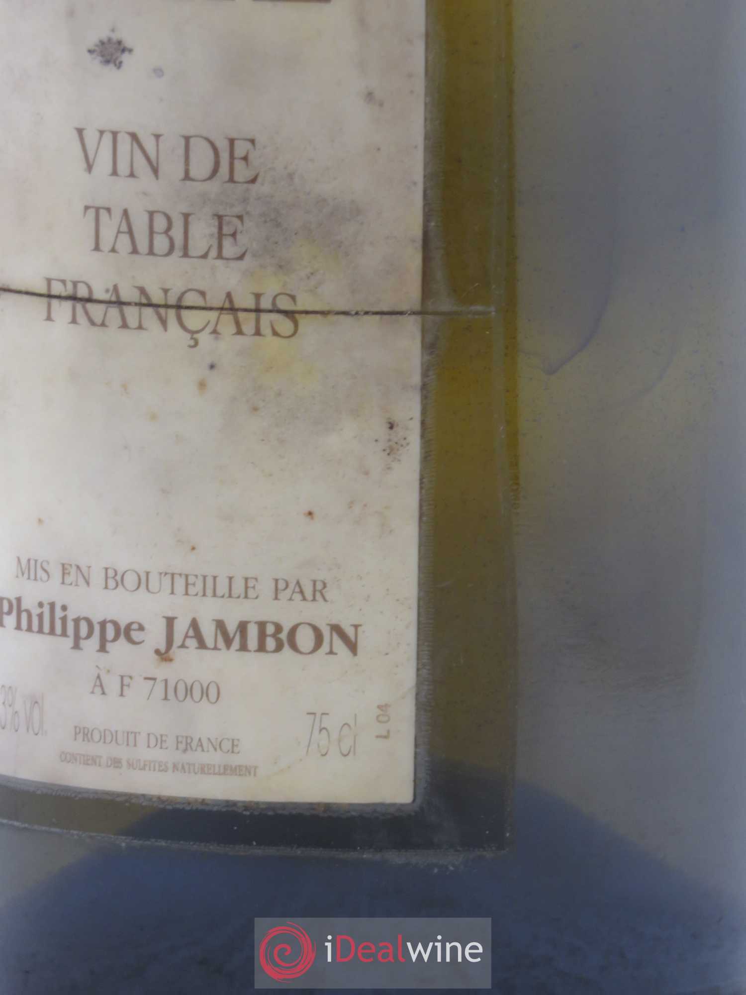 Vin de France Le Jambon Blanc - La Grande Bruyère - Philippe Jambon 2004 - Posten von 3 Flaschen - 1