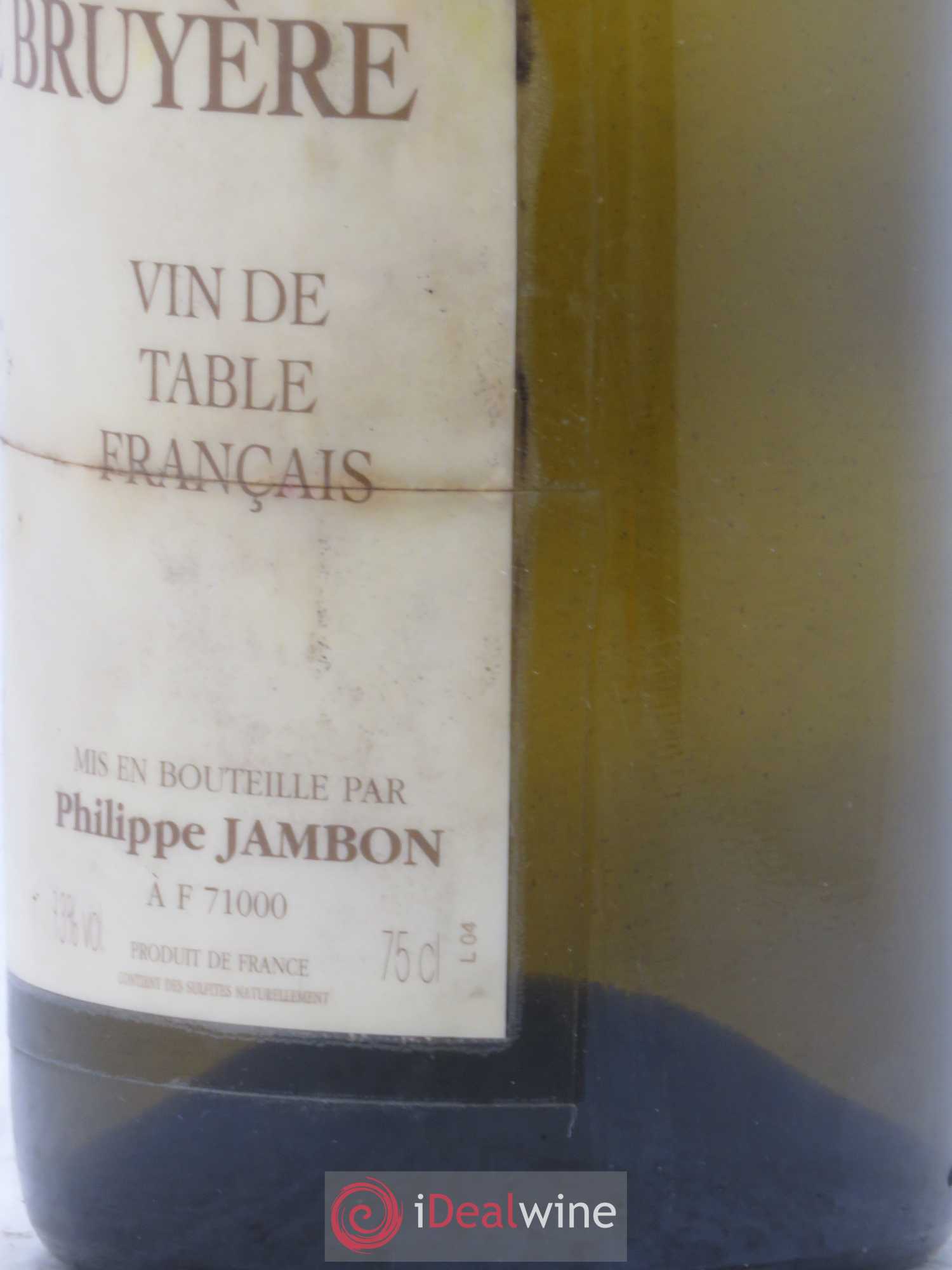 Vin de France Le Jambon Blanc - La Grande Bruyère - Philippe Jambon 2004 - Posten von 2 Flaschen - 1