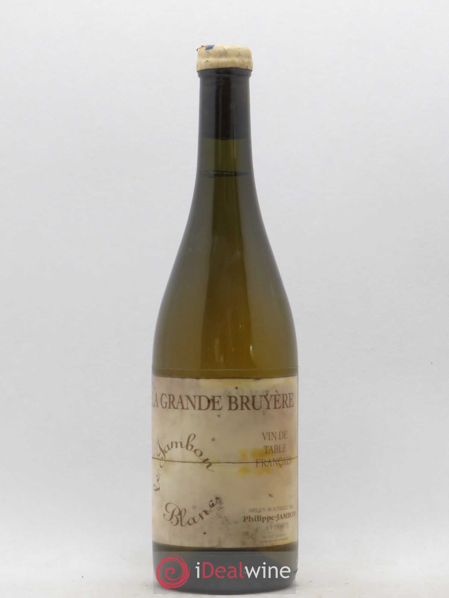 Vin de France Le Jambon Blanc - La Grande Bruyère - Philippe Jambon 2004 - Posten von 1 Flasche - 0