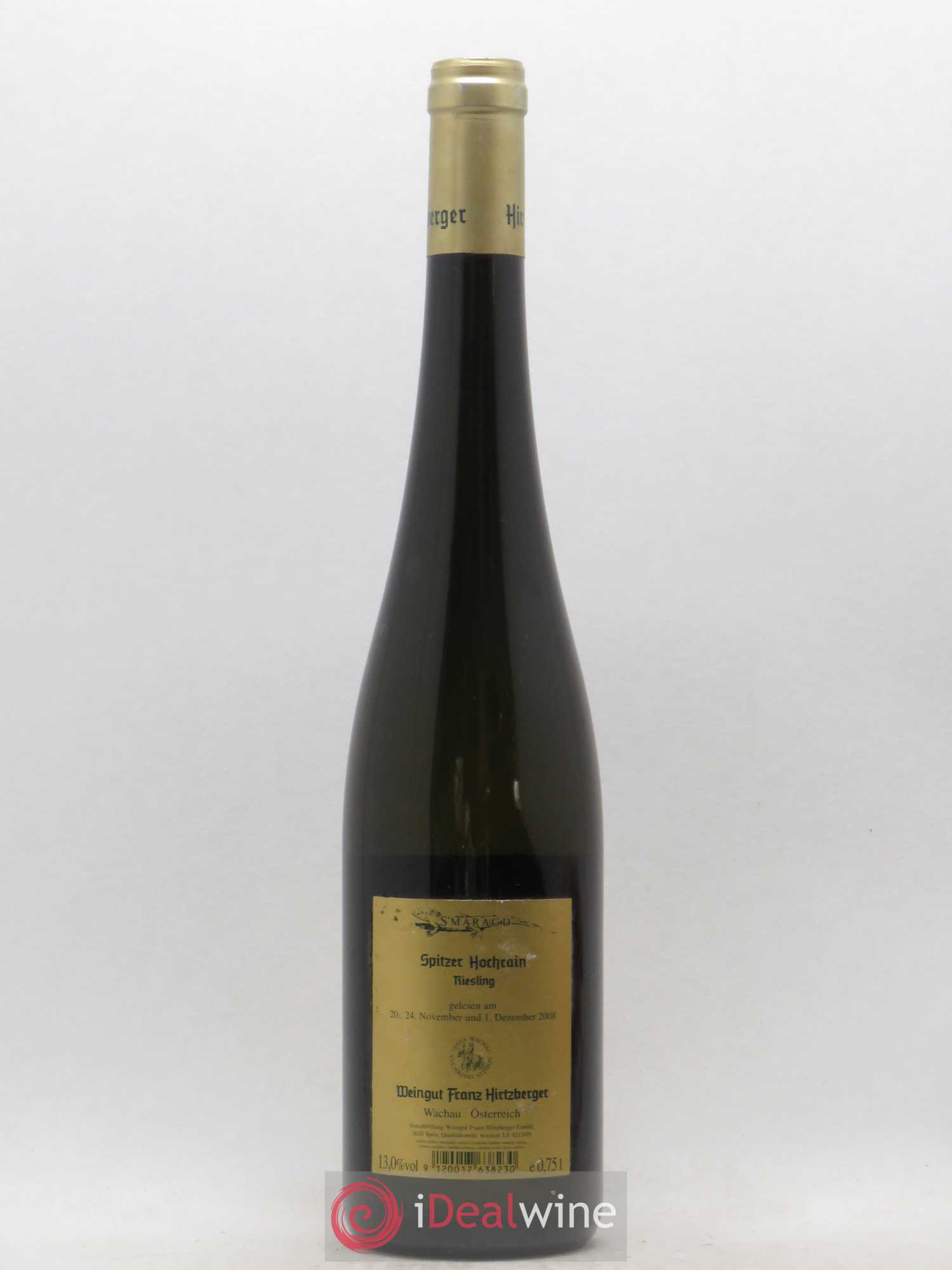 Riesling Hochrain Smaragd Franz Hirtzberger 2008 - Lot de 1 bouteille - 1