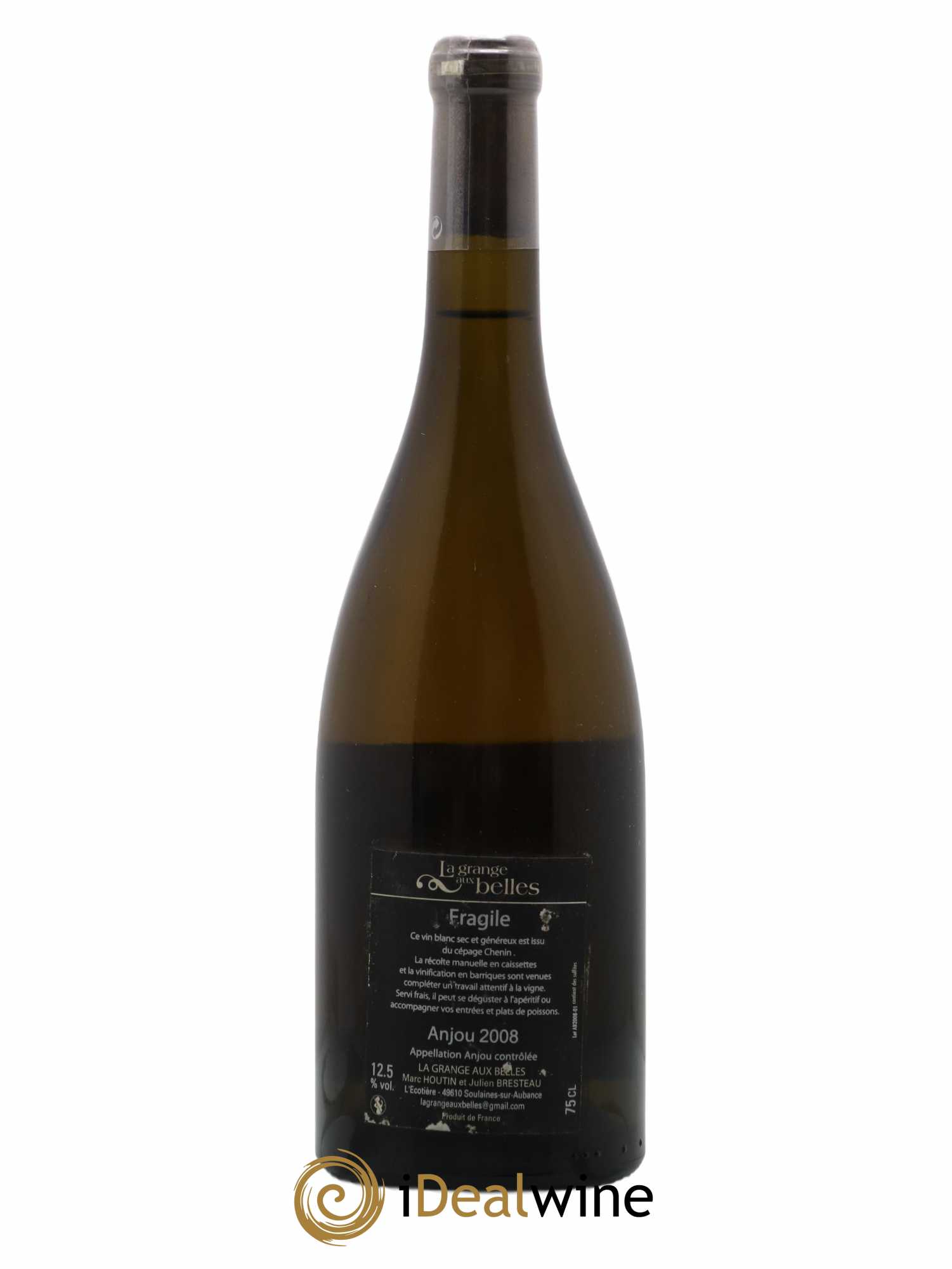 Anjou Fragile Domaine La Grange aux Belles 2008 - Posten von 1 Flasche - 1