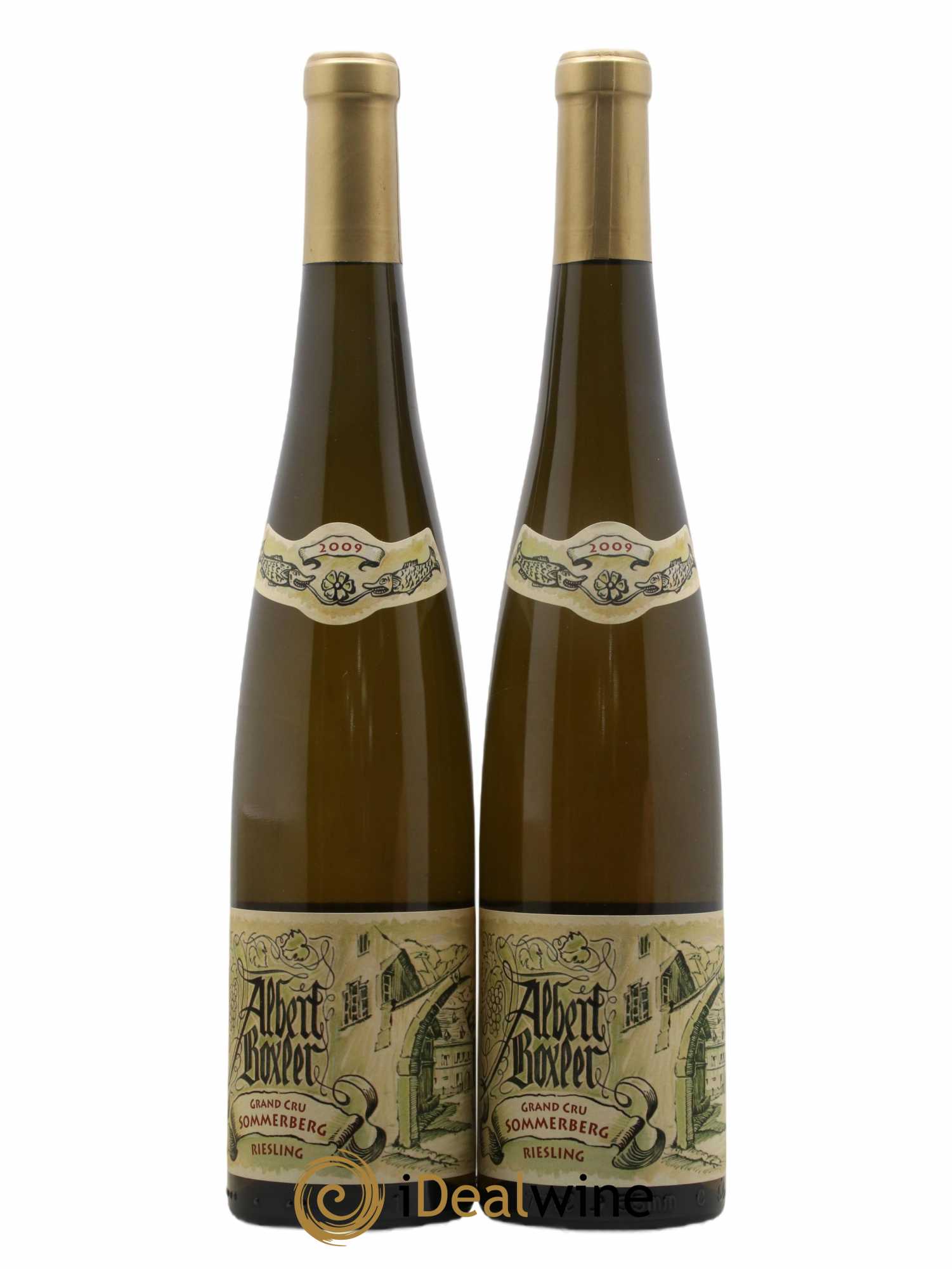 Alsace Riesling Grand Cru Sommerberg Albert Boxler Cuvée E 2009 - Posten von 2 Flaschen - 0