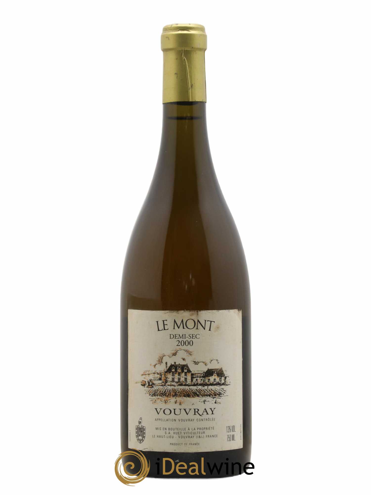 Vouvray Le Mont Demi-Sec Domaine Huet 2000 - Lot de 1 bouteille - 0