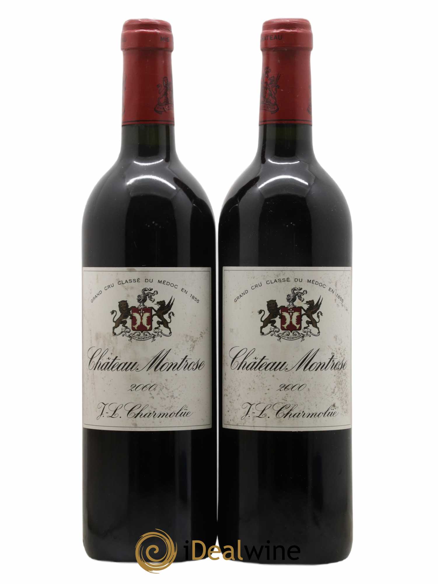 Château Montrose 2ème Grand Cru Classé 2000 - Lot de 2 bouteilles - 0