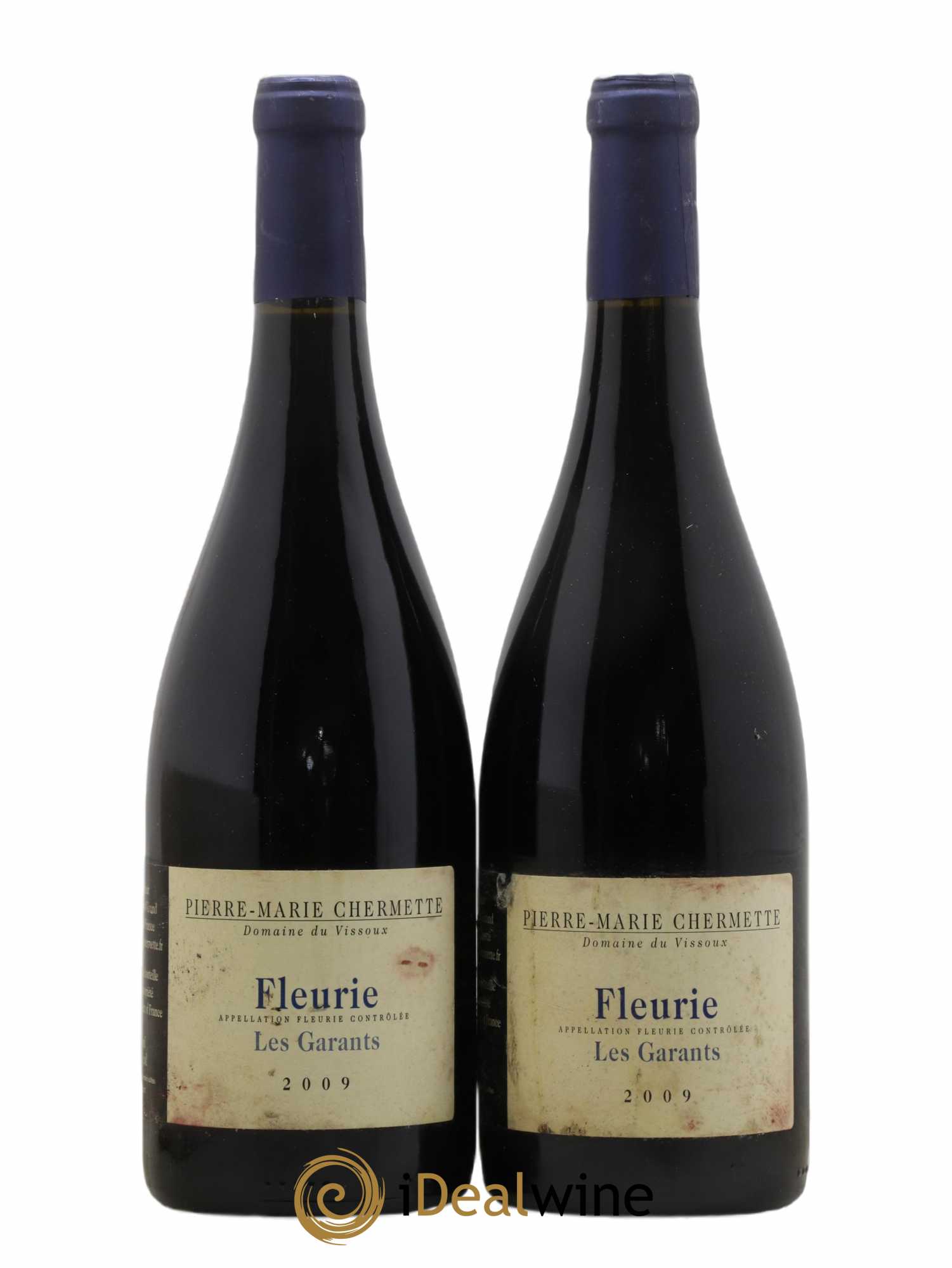 Fleurie Les Garants Domaine du Vissoux - P-M. Chermette 2009 - Lot de 2 bouteilles - 0