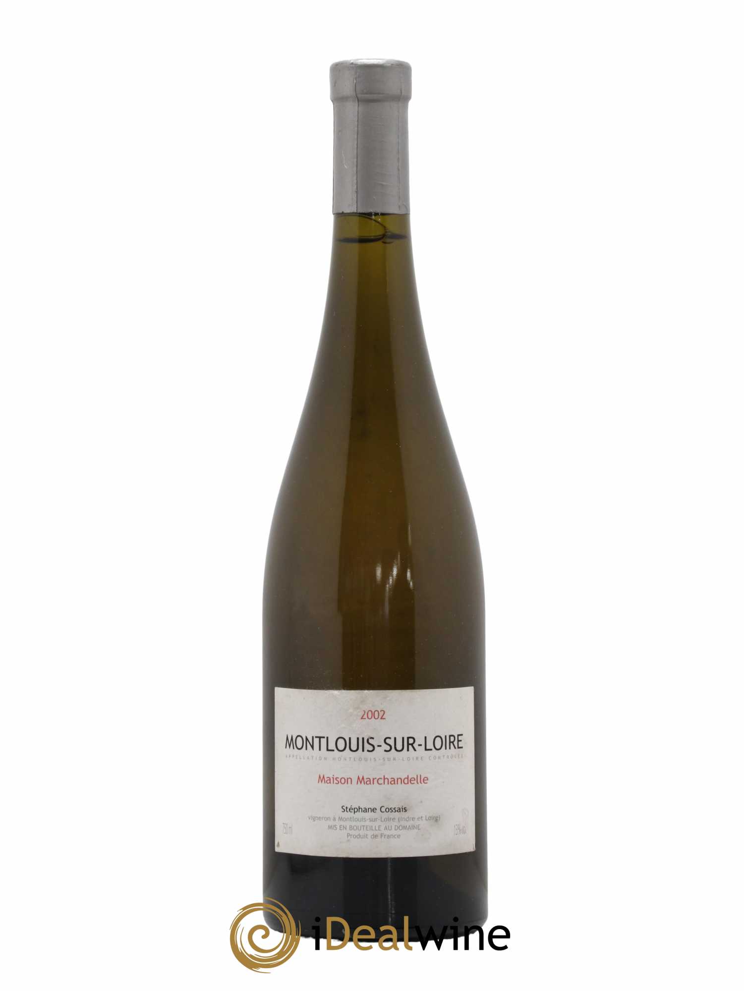 Montlouis-sur-Loire Maison Marchandelle Stéphane Cossais 2002 - Lot de 1 bouteille - 0